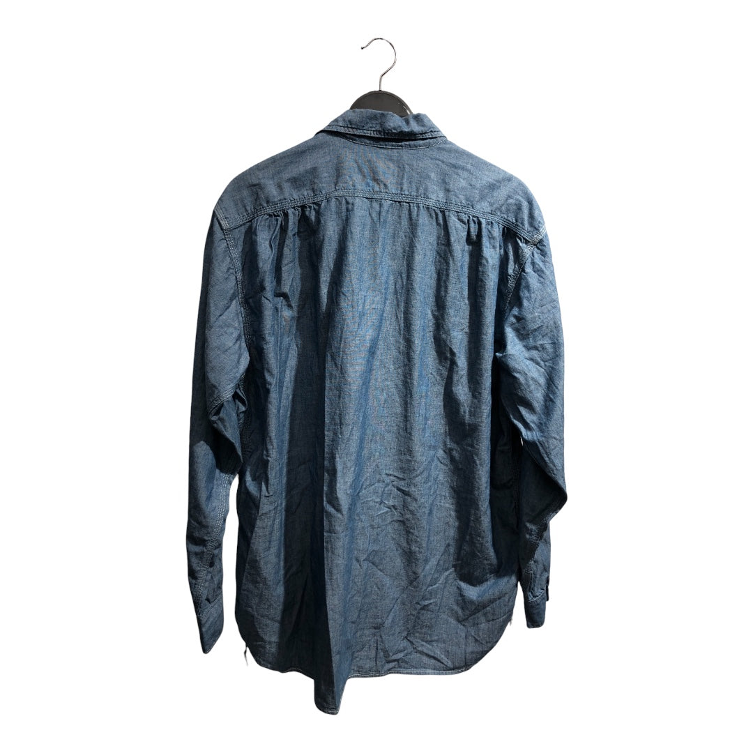 PILGRIM/LS Shirt/M/Cotton/IDG/ view 2