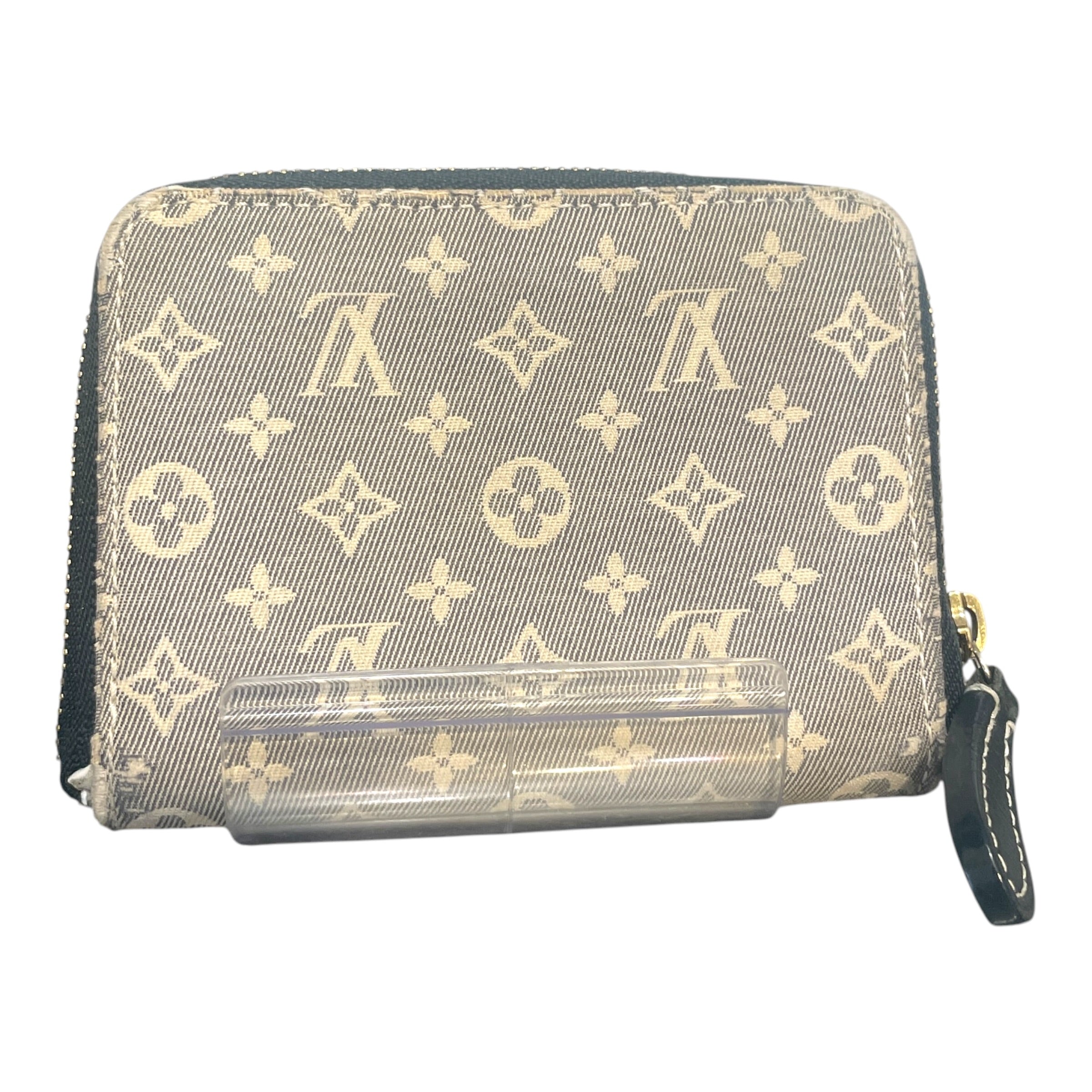 LOUIS VUITTON/Coin Wallet/Monogram/Cotton/NVY/Idylle Zippy view 2
