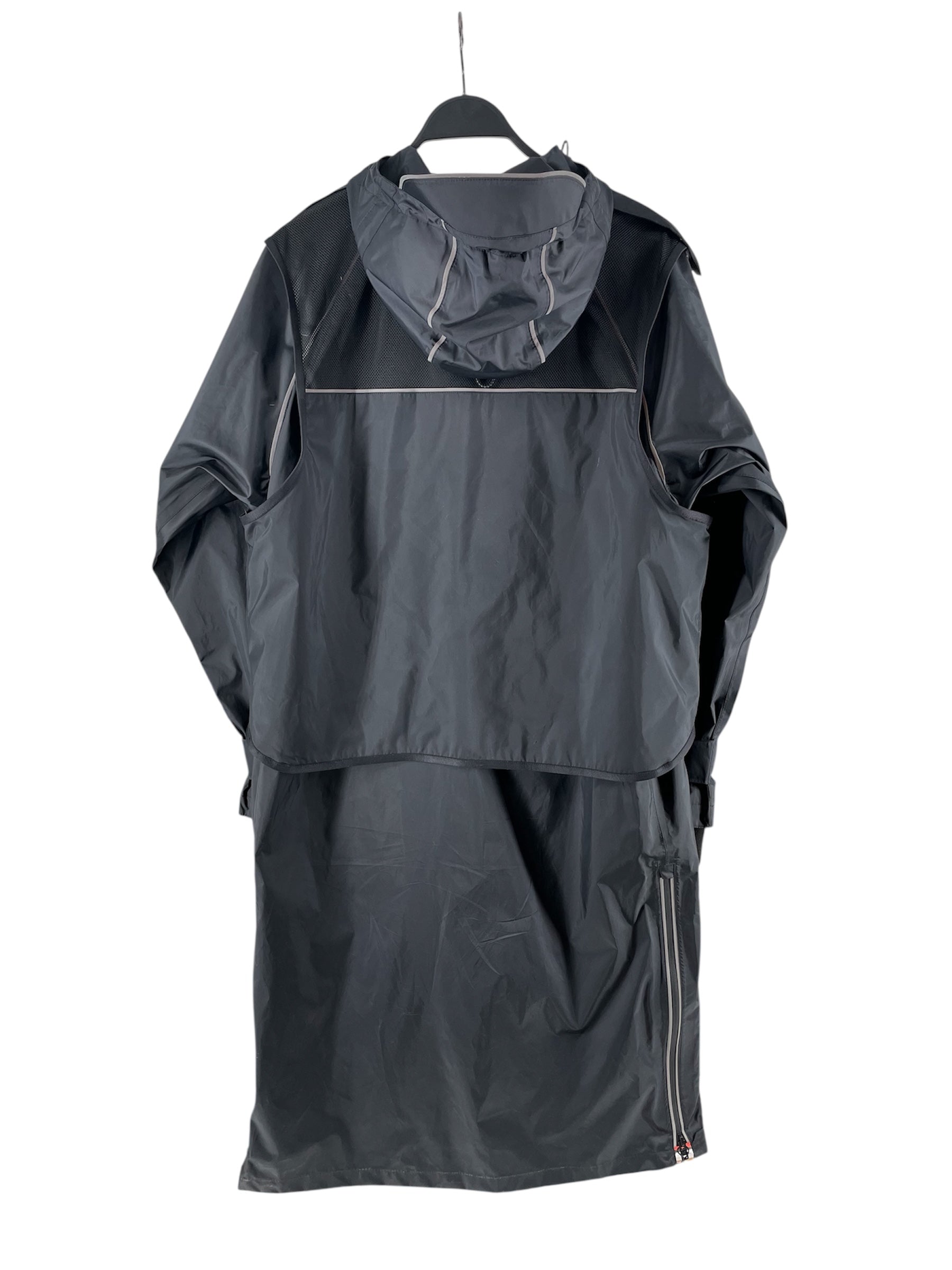 KENZO/Jacket/S/Nylon/BLK/LAYERED VEST PARKA view 2