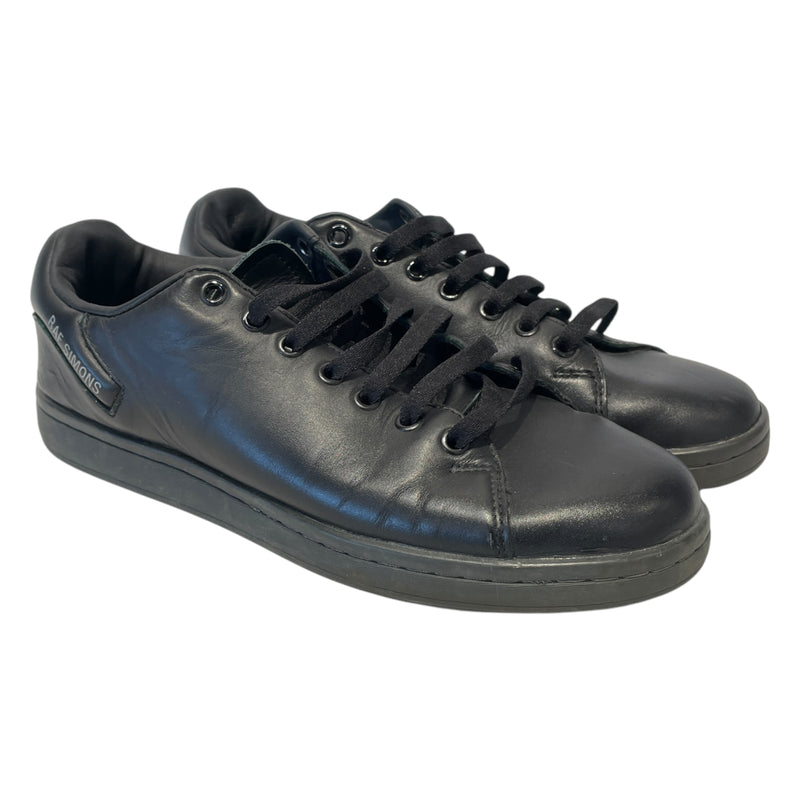 RAF SIMONS/Low-Sneakers/41/Black/Leather/HR760003L/HR760003L