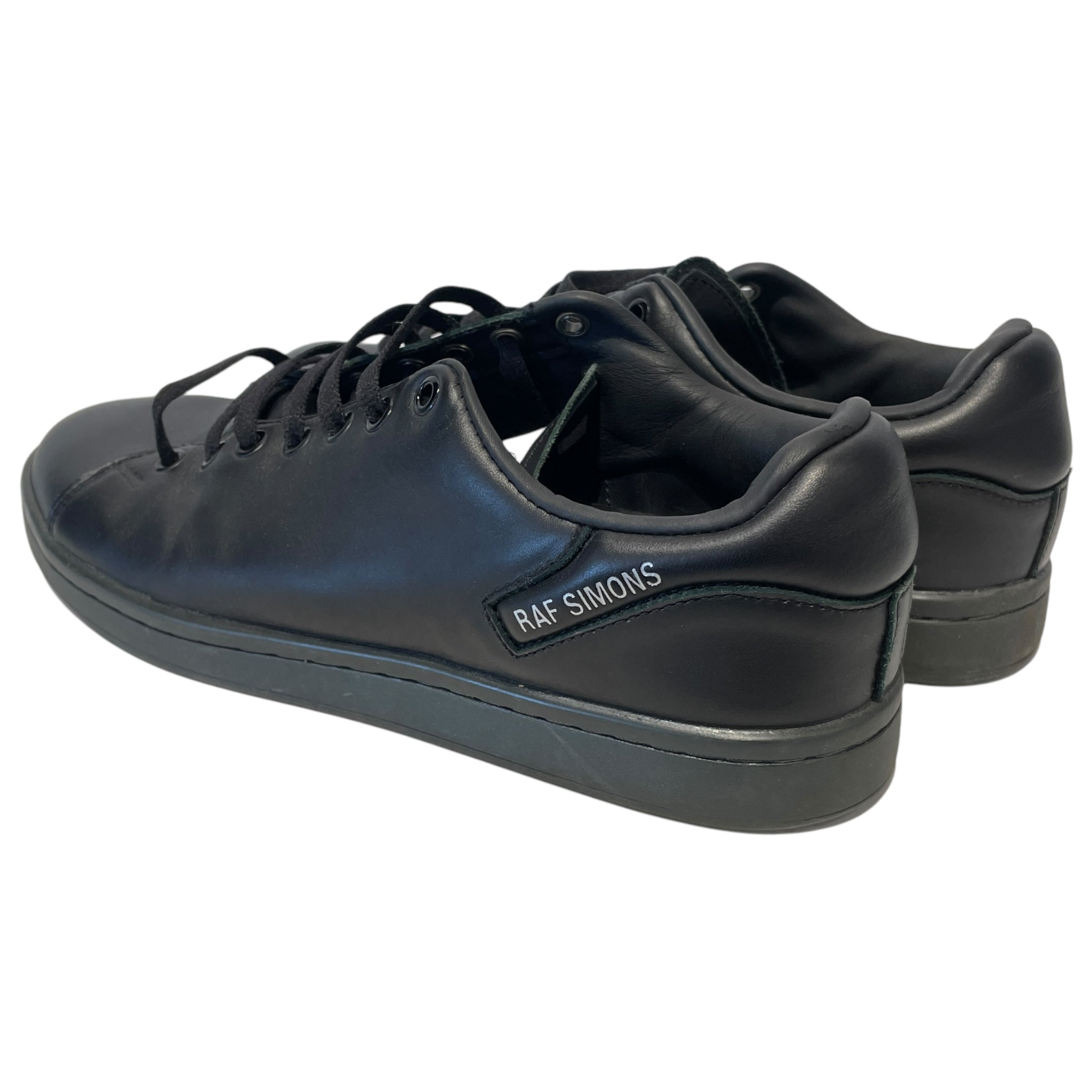 RAF SIMONS/Low-Sneakers/41/Black/Leather/HR760003L/HR760003L view 2