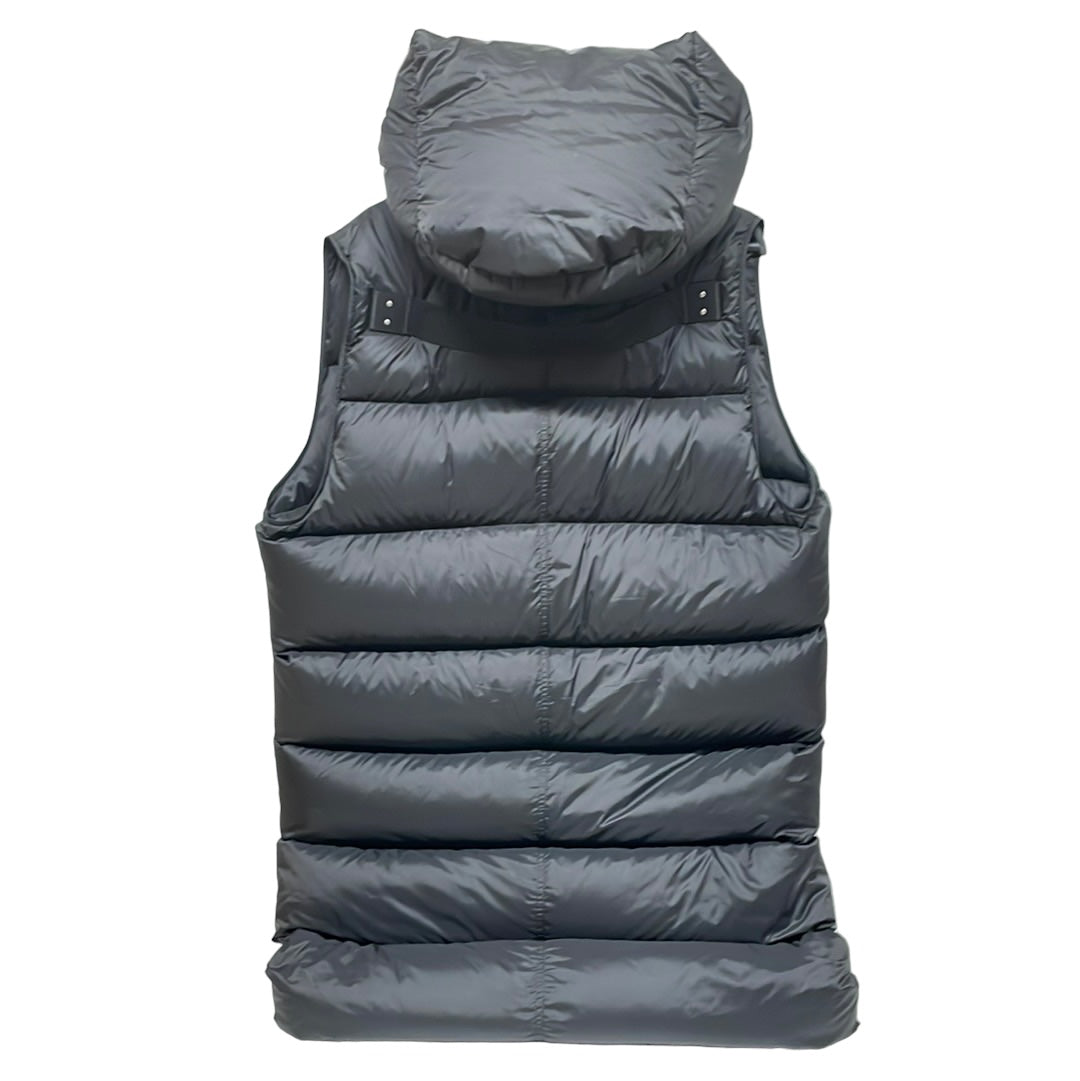 Rick Owens/Puffer Vest/44/Nylon/BLK/LONG PUFFER VEST STROBE FW 22 – 2nd  STREET USA