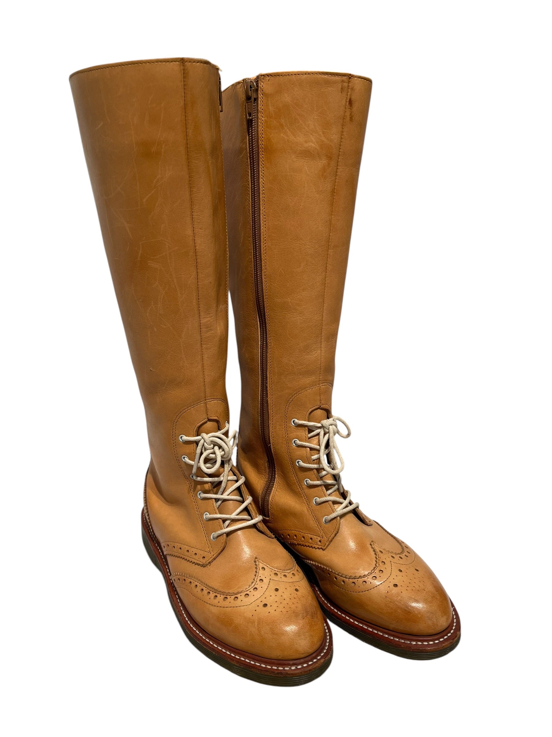 Dr.Martens/Western Boots/US 7/BEG/Western boot view 1