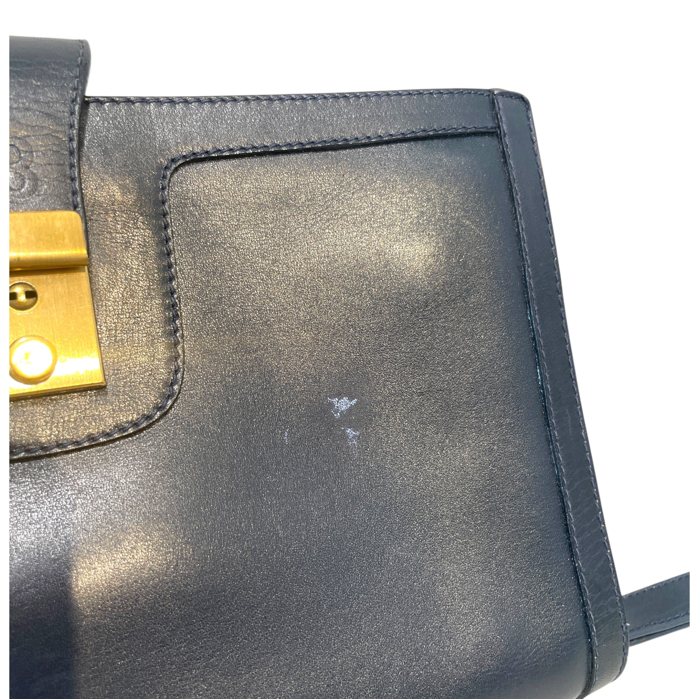 BALENCIAGA/Clutch Bag/Leather/NVY/Organizer Clutch view 2