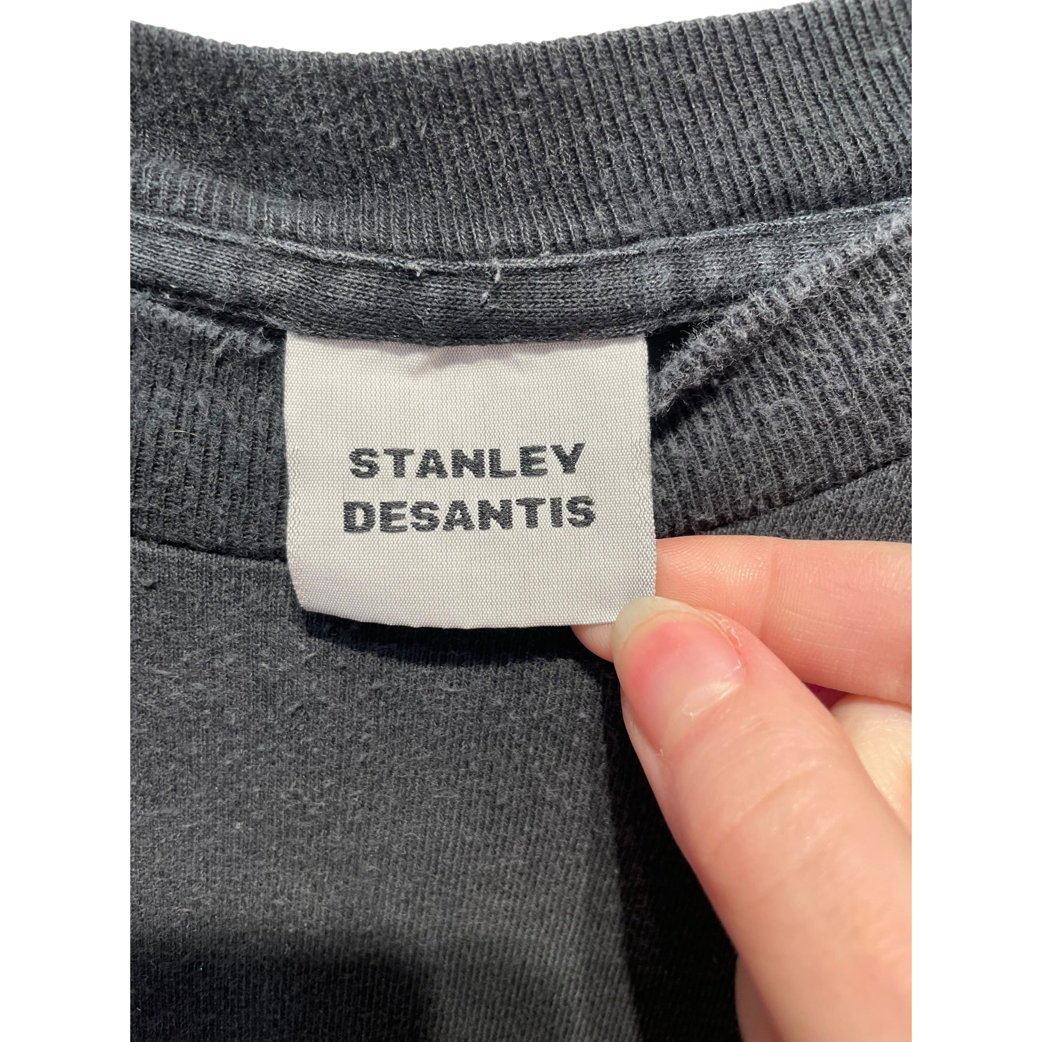 STANLEY DESANTIS/T-Shirt/L/Cotton/BLK/Graphic/PINK PANTHER view 3