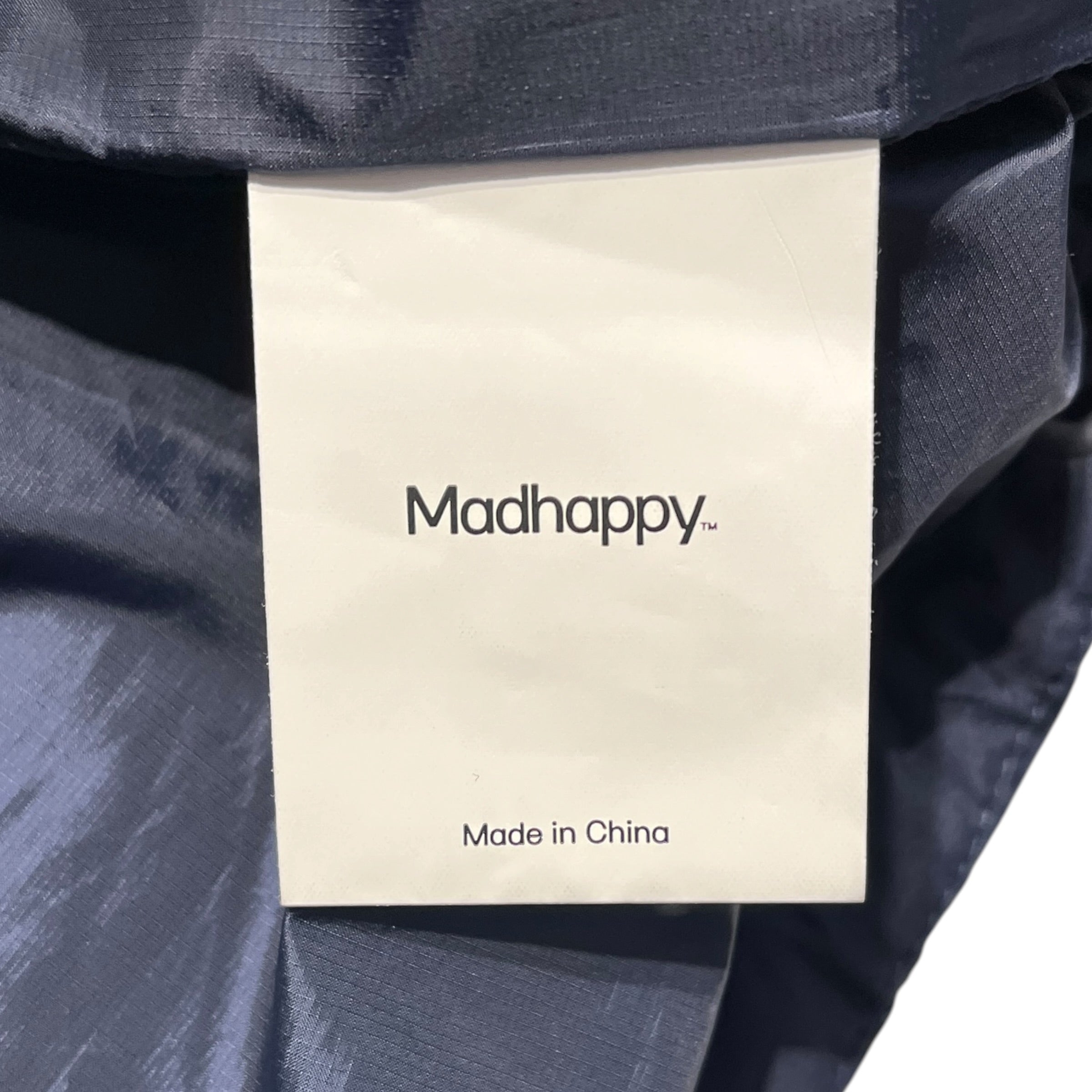 Madhappy/Puffer Jkt/L/Nylon/NVY/Graphic/Cursive Madhappy Navy Puffer view 4