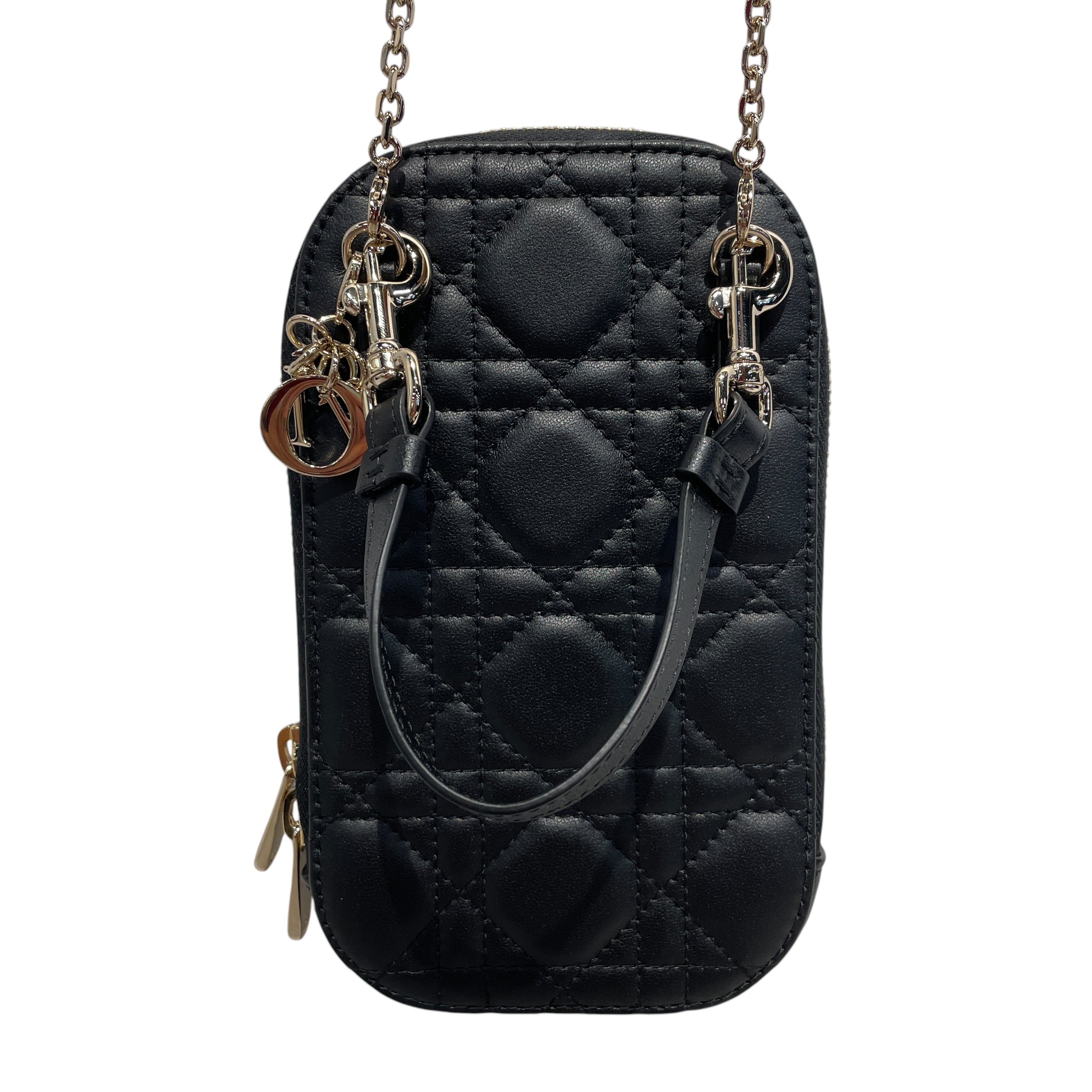 Christian Dior/Bag/Leather/BLK/CALL'IN LEATHER view 7