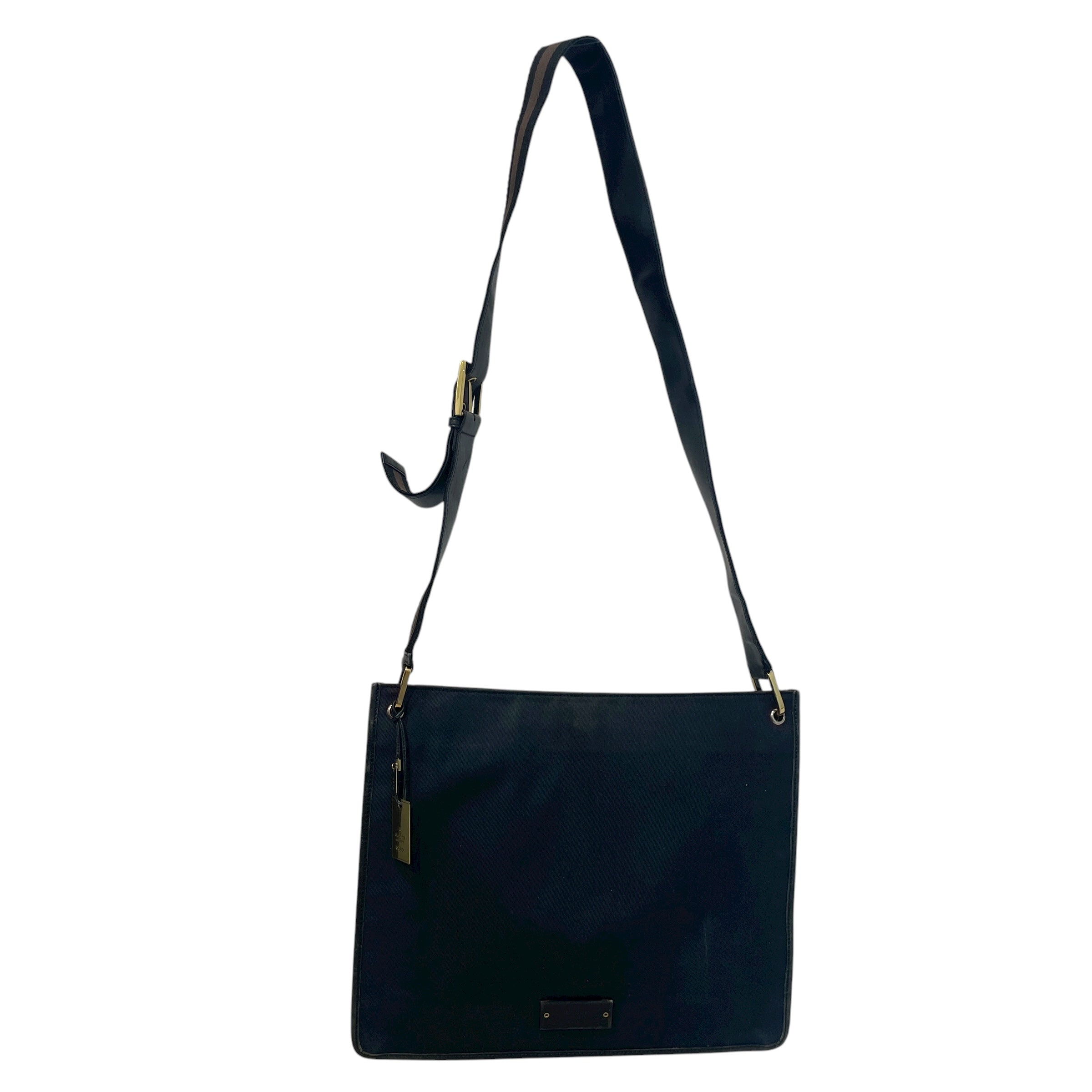GUCCI/Tote Bag/Cotton/BLK/Canvas Shoulder Tote view 1
