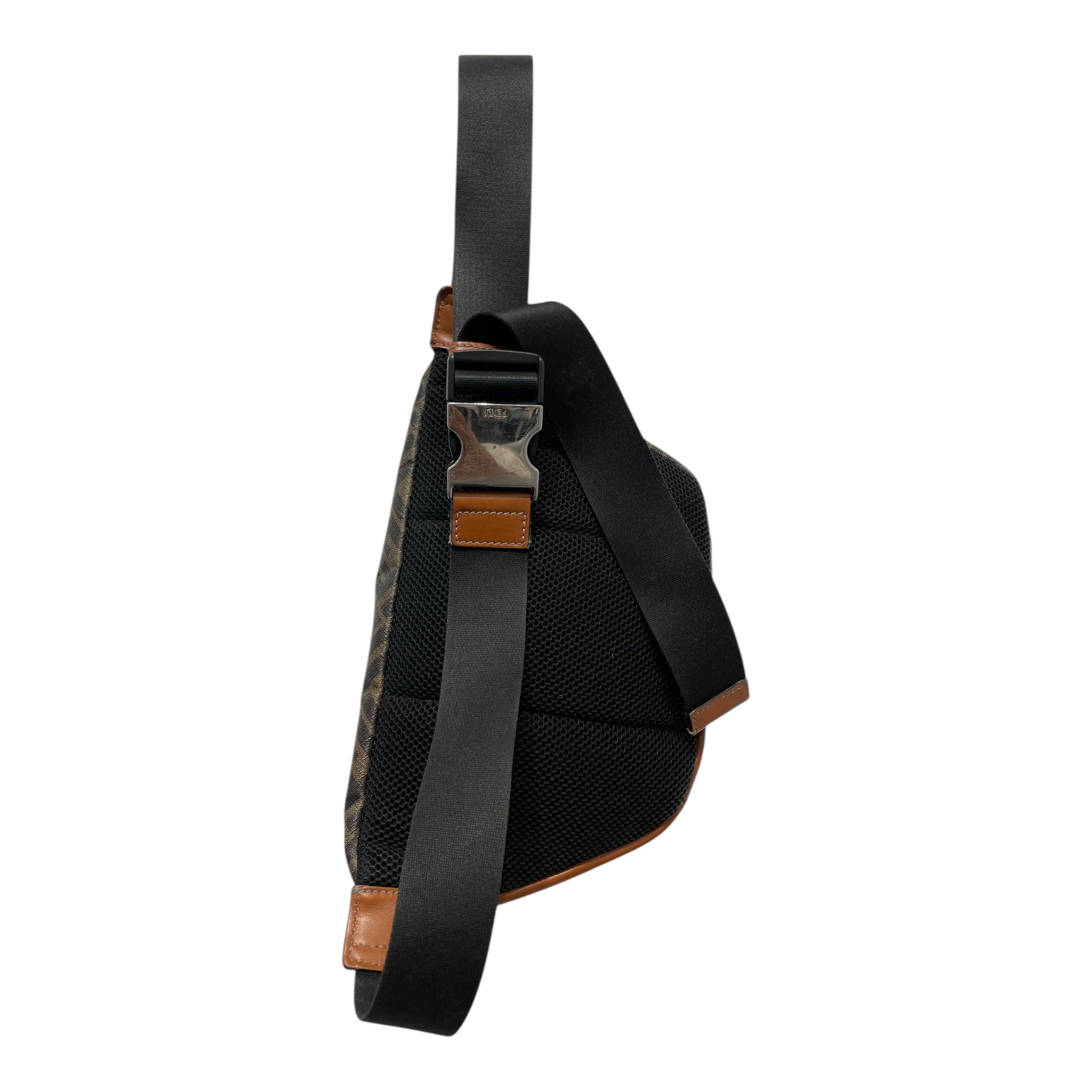 FENDI/Pouch/Monogram/Leather/BRW/zucca FF belt bag view 2