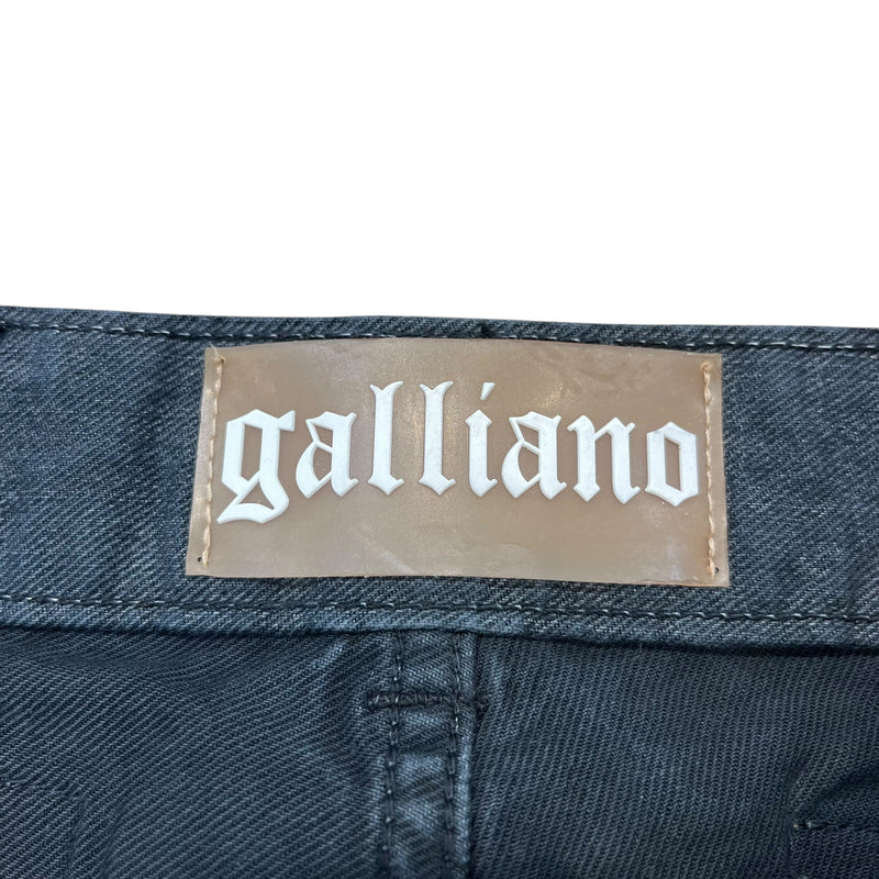 galliano/Bottoms/28/Denim/BLK/back strap