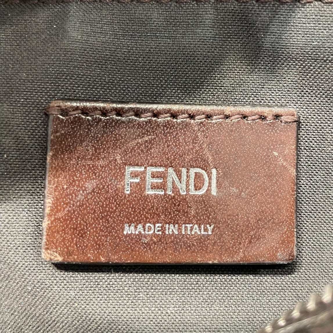 FENDI/Pouch/Monogram/Leather/BRW/zucca FF belt bag view 4