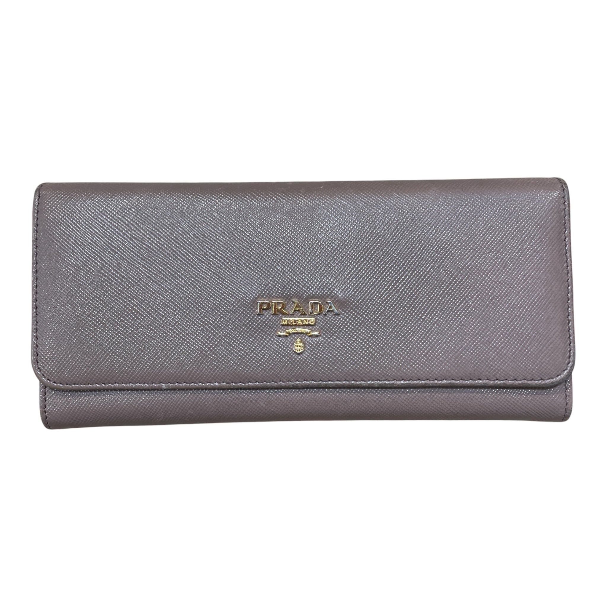 PRADA/Long Wallet/Pink/ view 1
