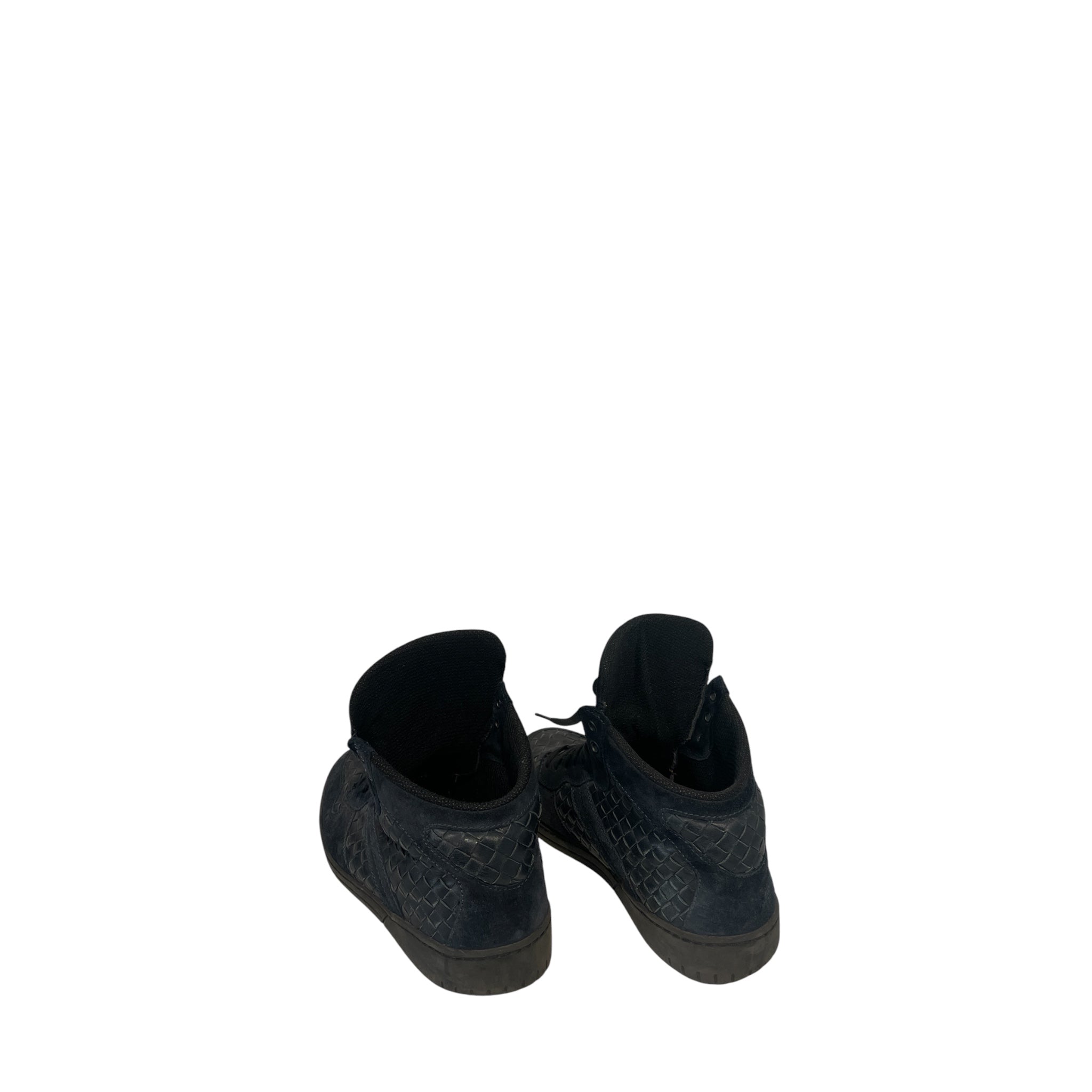 BOTTEGA VENETA/Hi-Sneakers/Plaid/NVY/ view 2