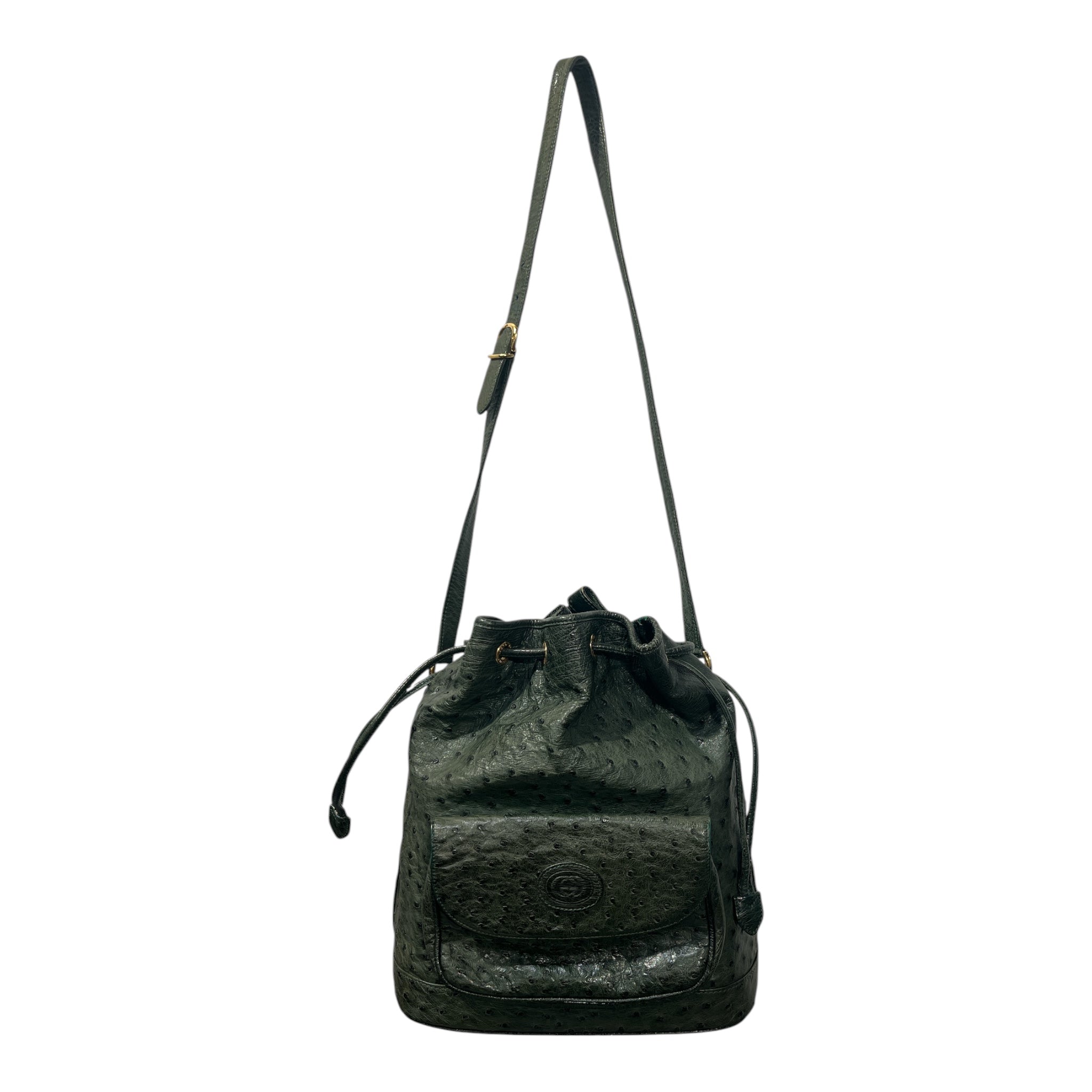 GUCCI/Basket Bag/Ostrich view 1