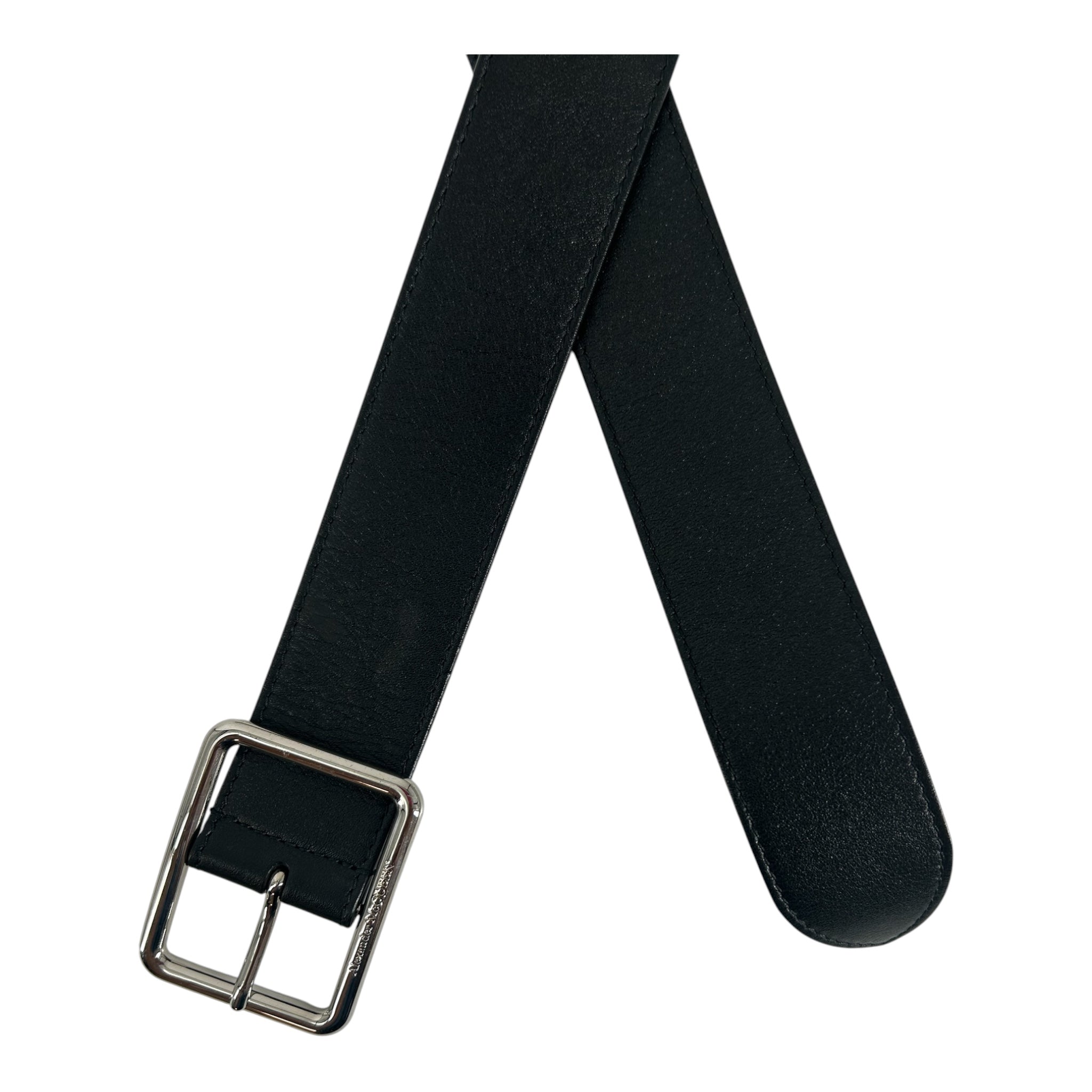 Alexander McQueen/Belt/Cotton/BLK/LVR HARDWARE 711830 view 2