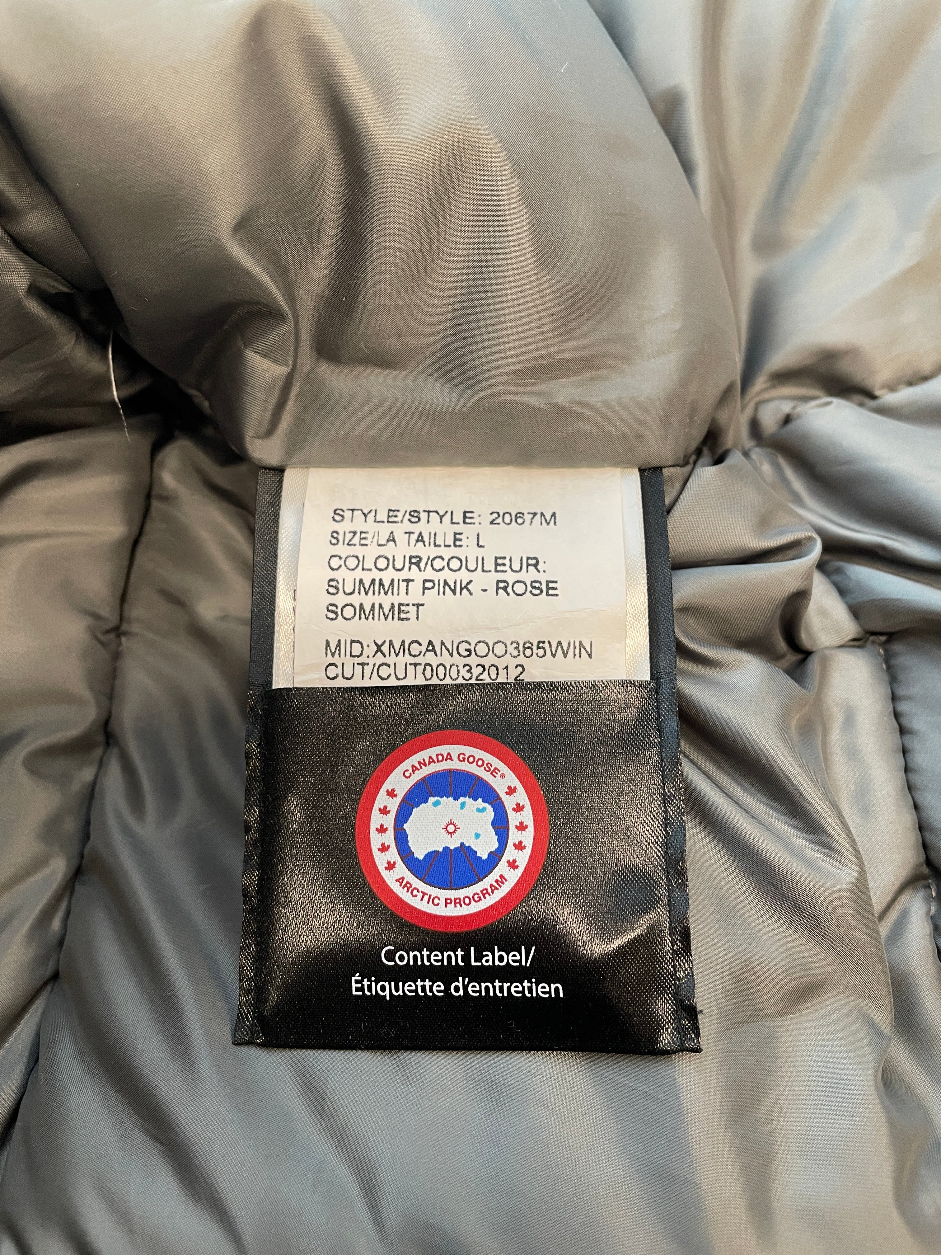 CANADA GOOSE/Coat/M/Nylon/PNK/2067M/PINK-ROSE view 4