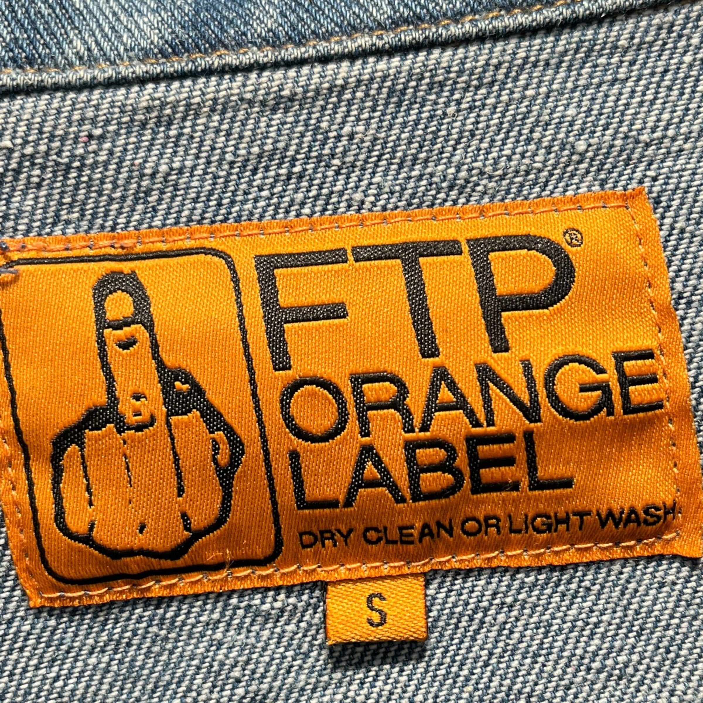 FTP/Denim Jkt/S/Denim/BLU/BULLET HOLES FUR FTP LOGO view 3