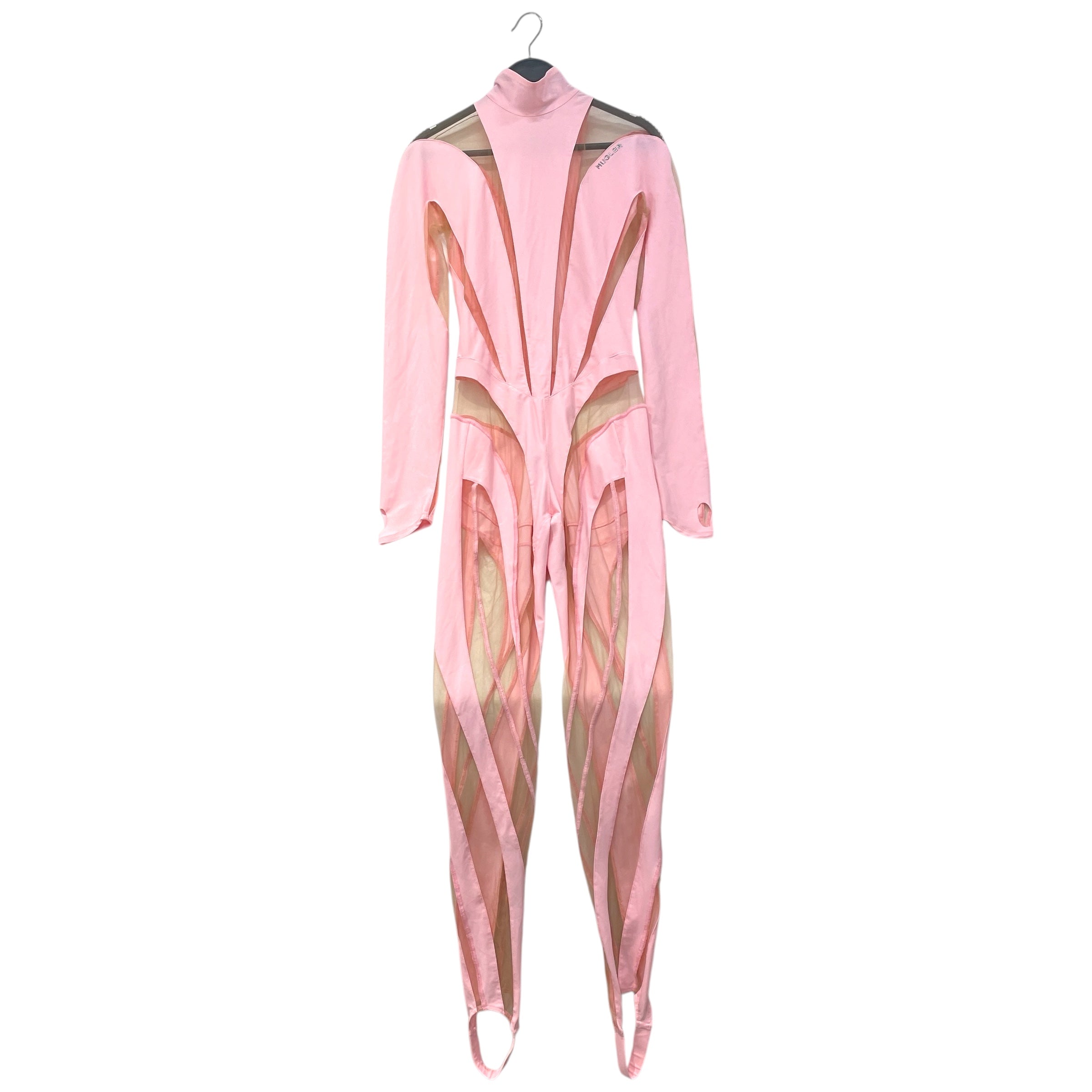 MUGLER/Jumpsuits/L/Cotton/PNK/ view 1