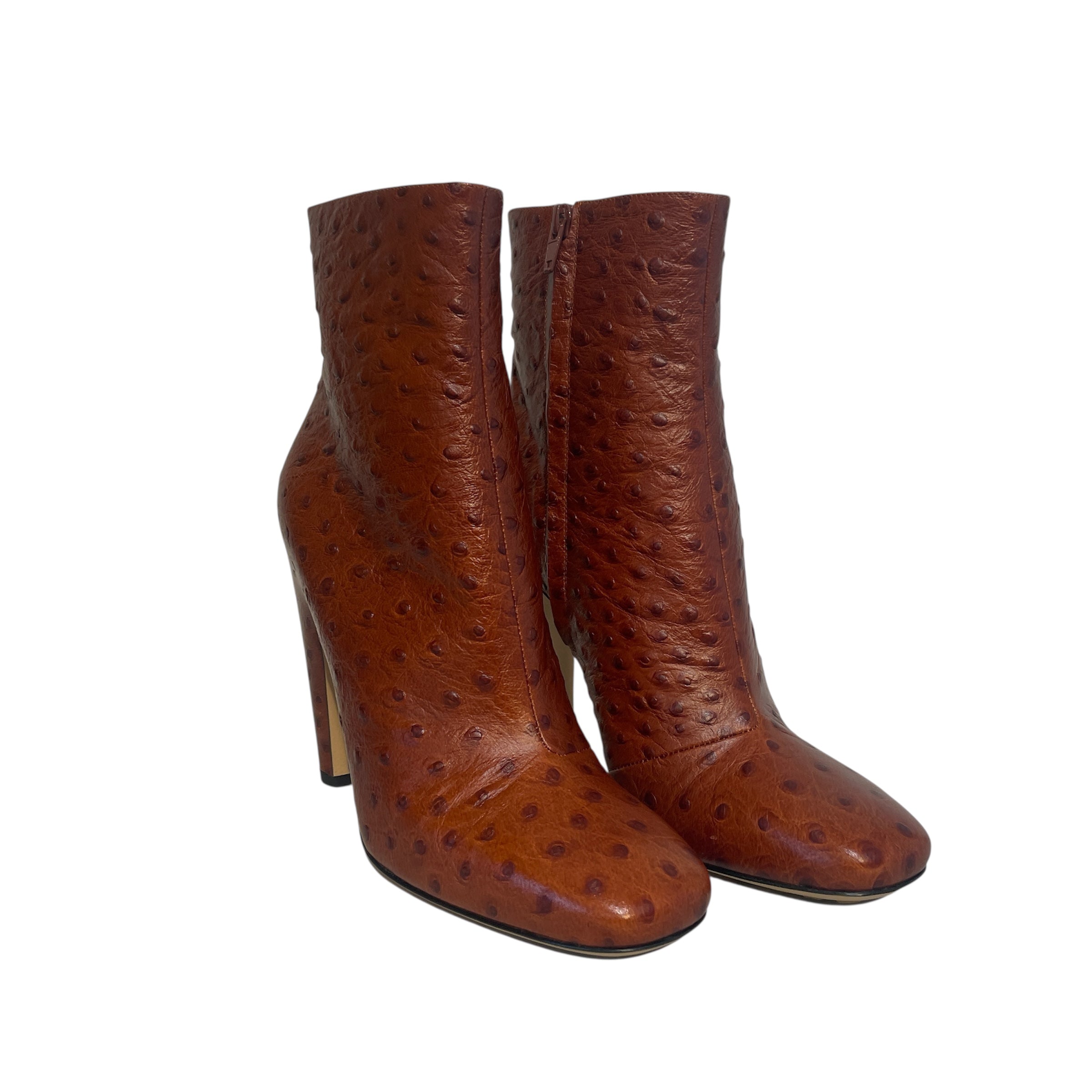 BOTTEGA VENETA/Boots/EU 41/Leather/BRW/Canalazzo Ankle boot view 1