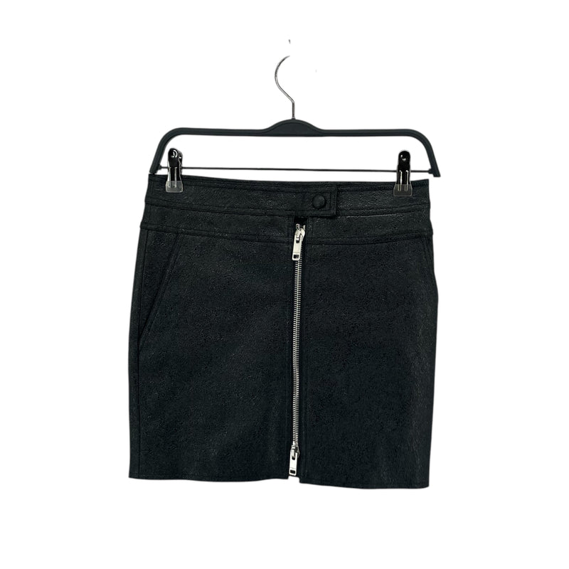 GIVENCHY/Skirt/34/Leather/BLK/