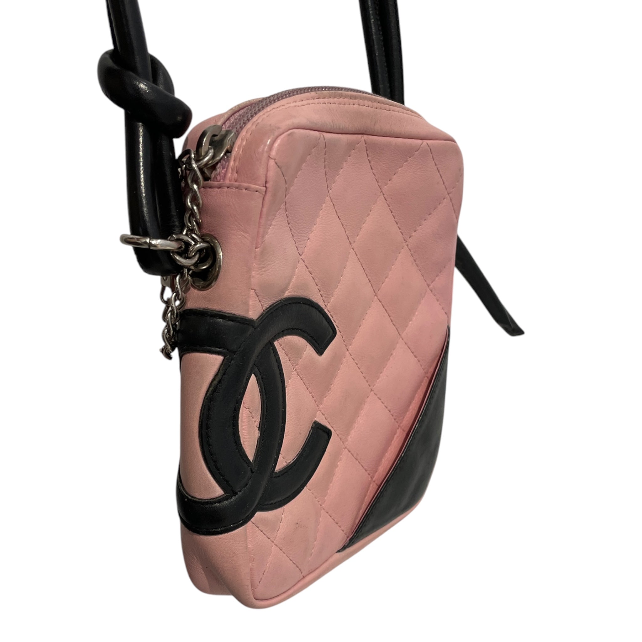 CHANEL/Cross Body Bag/Leather/PNK/gt836jx view 5