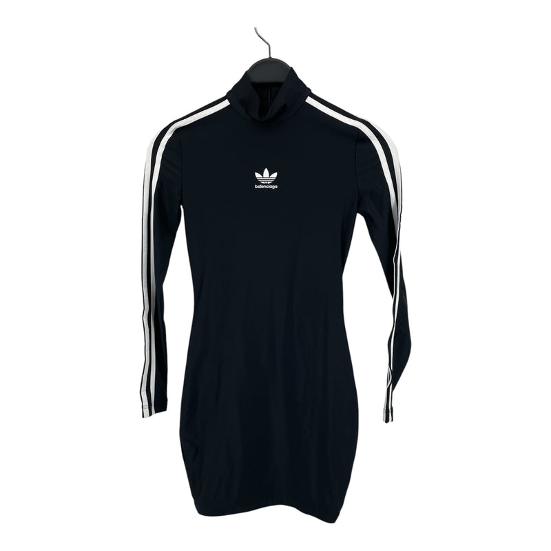 BALENCIAGA/adidas/Dress/34/Polyester/BLK/FRONT LOGO MAT SPANDEX