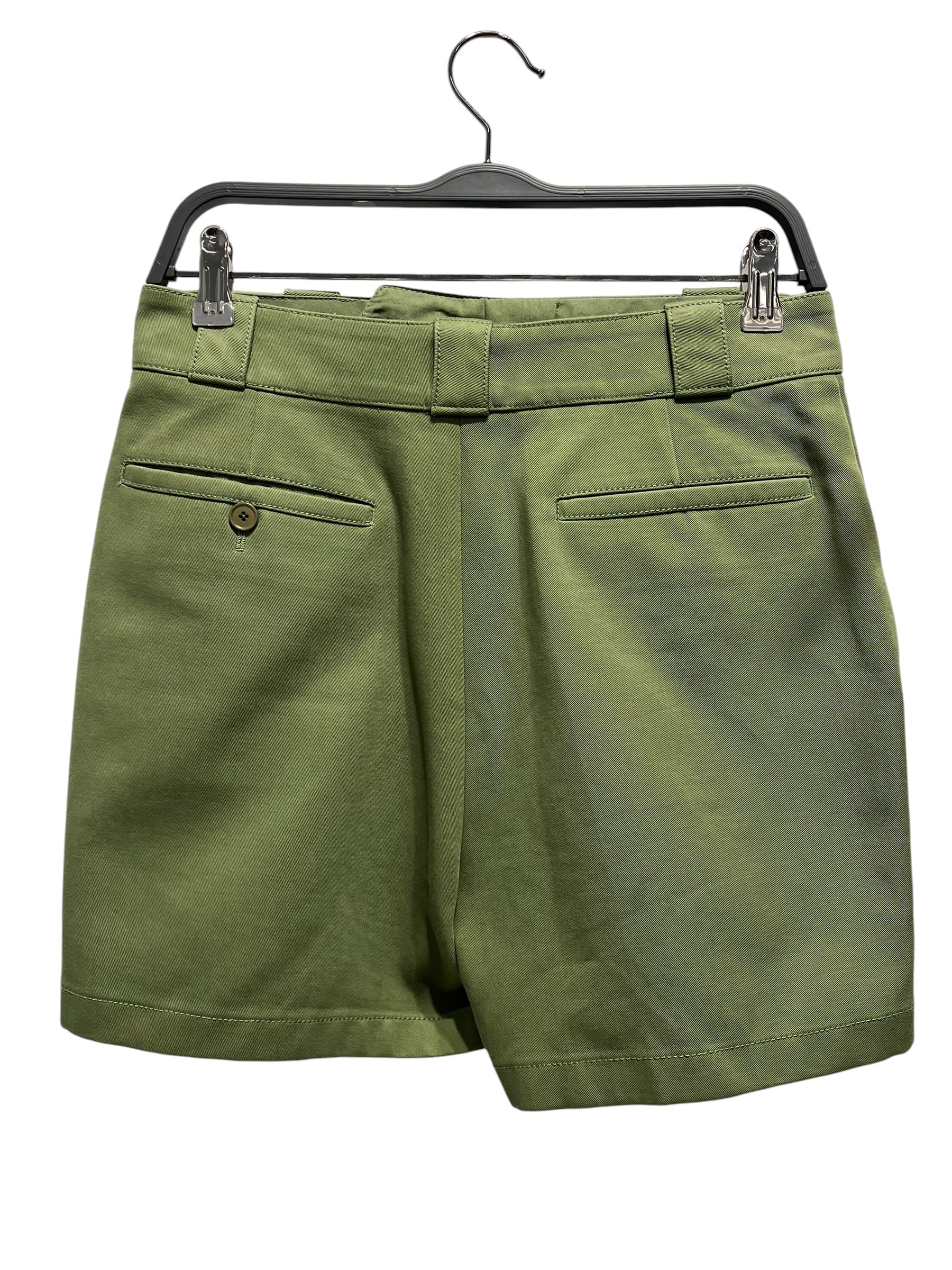 BALENCIAGA/Shorts/36/Cotton/GRN/GREEN SHORTS PLAIN/BALENCI P view 2