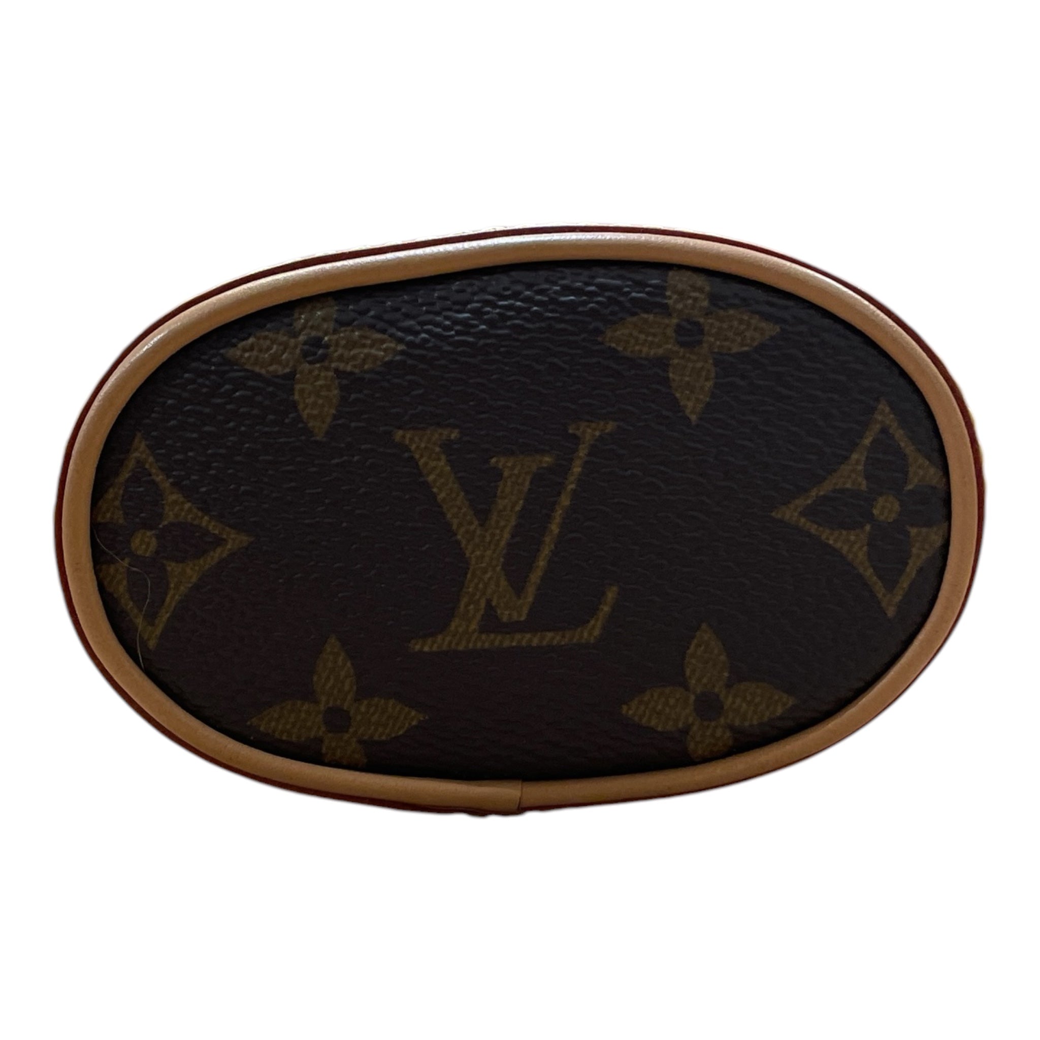 LOUIS VUITTON/Pouch/Monogram/Cotton/BRW/Fold Me Pouch Crossbody view 3
