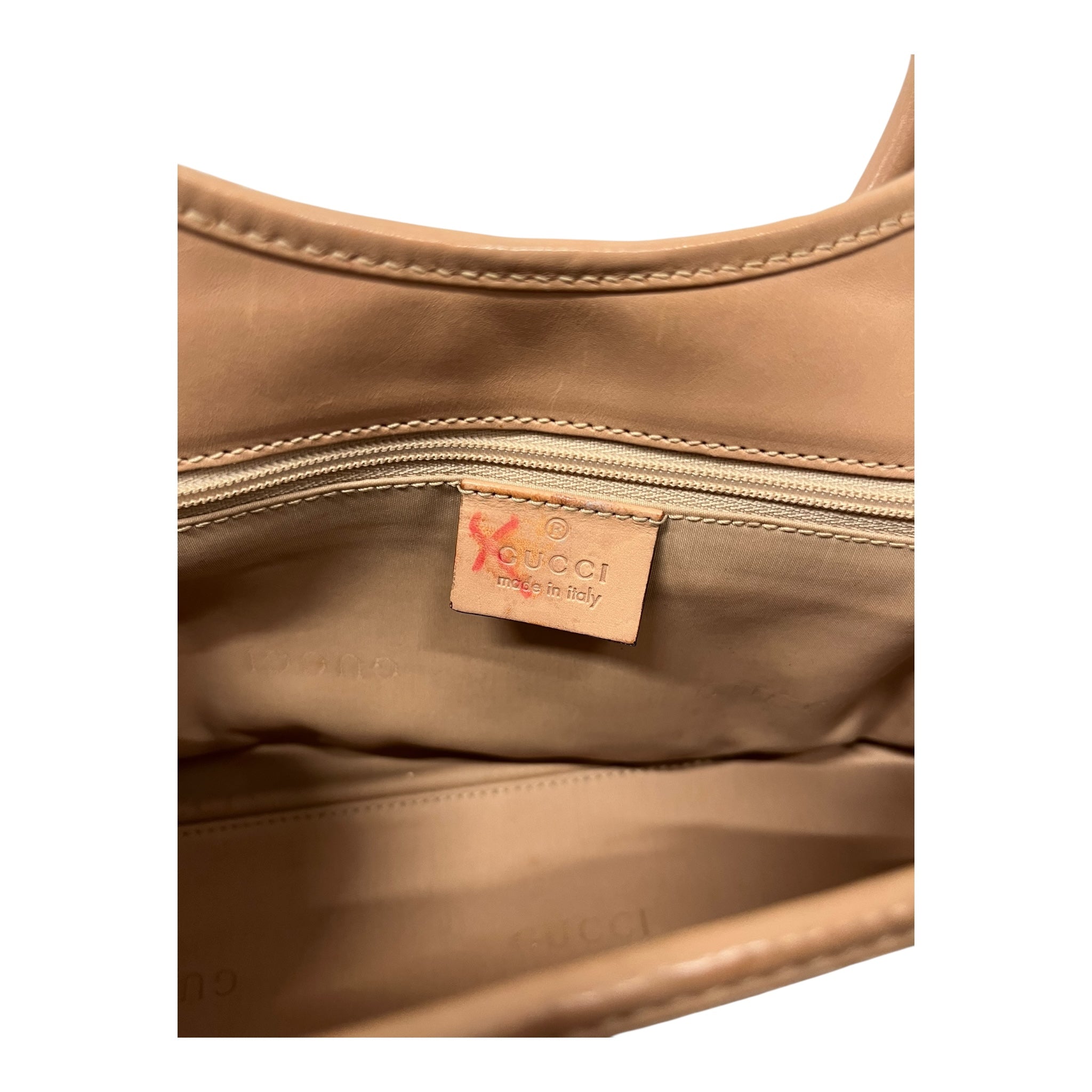 GUCCI/Hand Bag/S/Border/Leather/CRM/00210671705 view 3