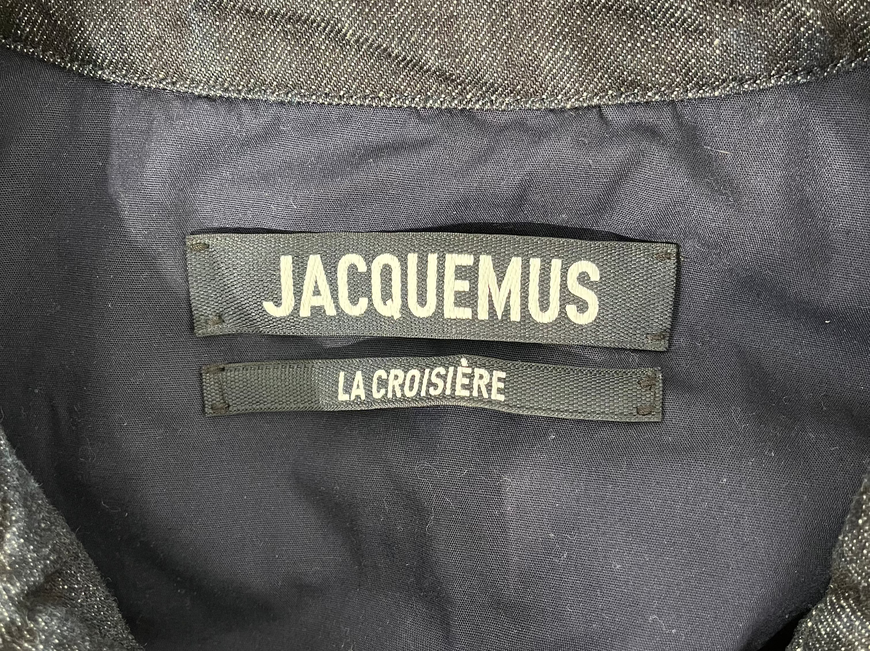 JACQUEMUS/Denim Jkt/52/Denim/NVY/The daneveas de-nimes view 3