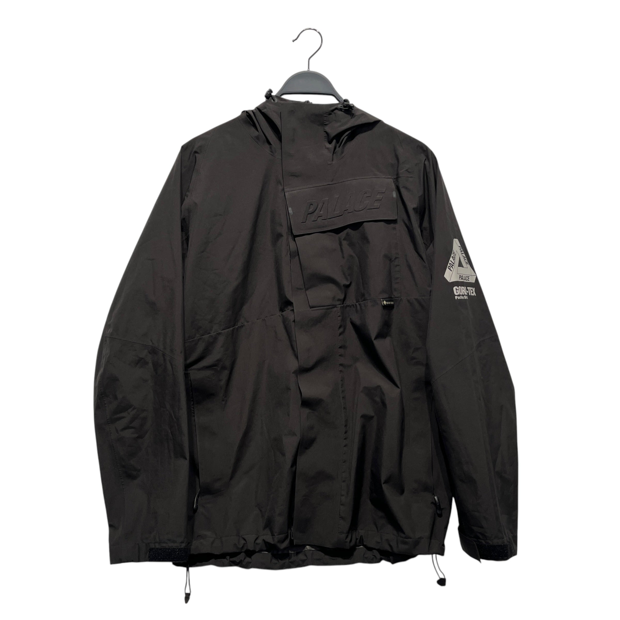 PALACE/GORE-TEX/Windbreaker/S/Nylon/BLK/CHEST POCKET/CAP ON HOOD view 1