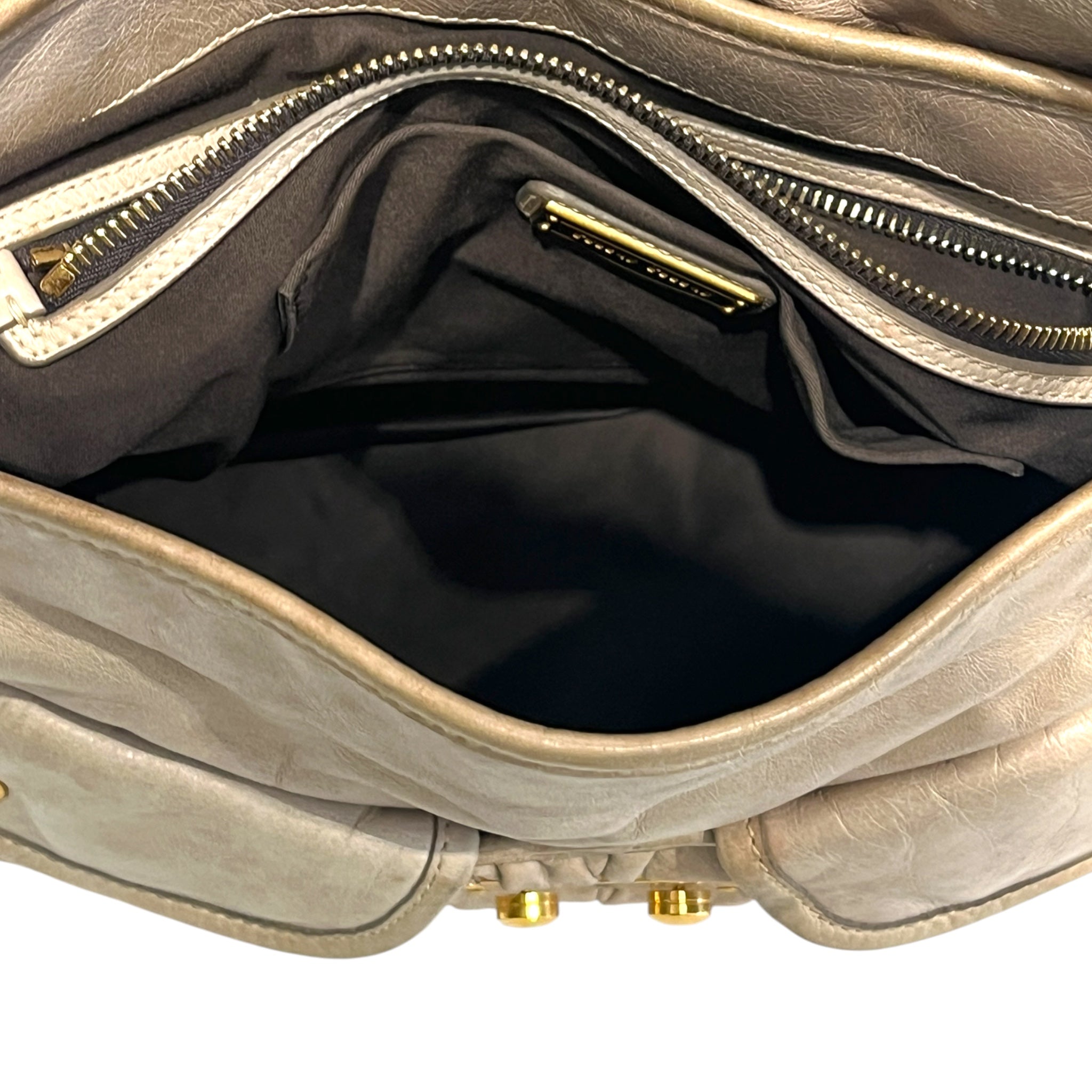 MIU MIU/Hand Bag/Leather/BEG/194 view 5