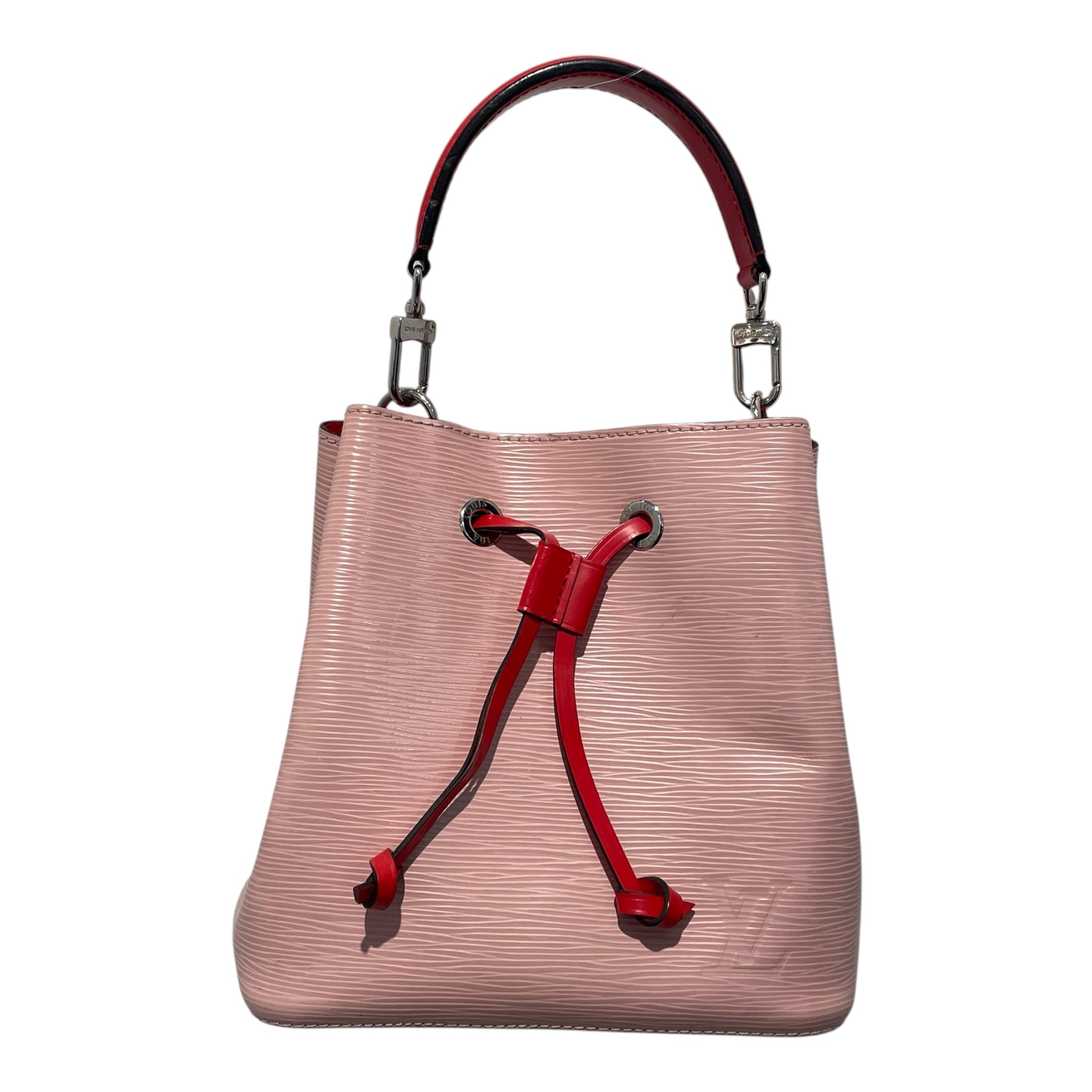 LOUIS VUITTON/Hand Bag/Leather/PNK/NEONEO BB BUCKET view 1