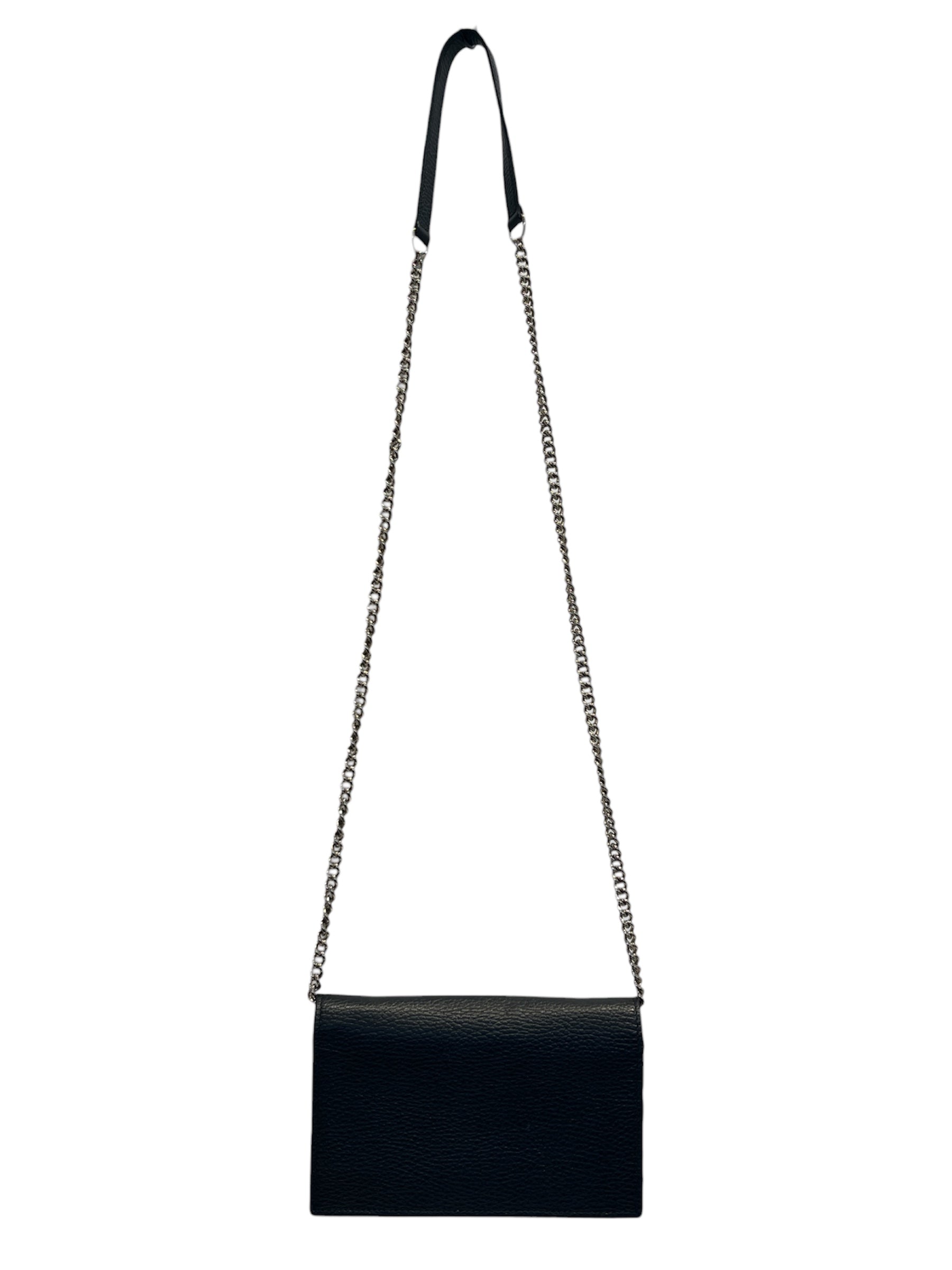 GUCCI/Cross Body Bag/Leather/BLK/615523 view 2