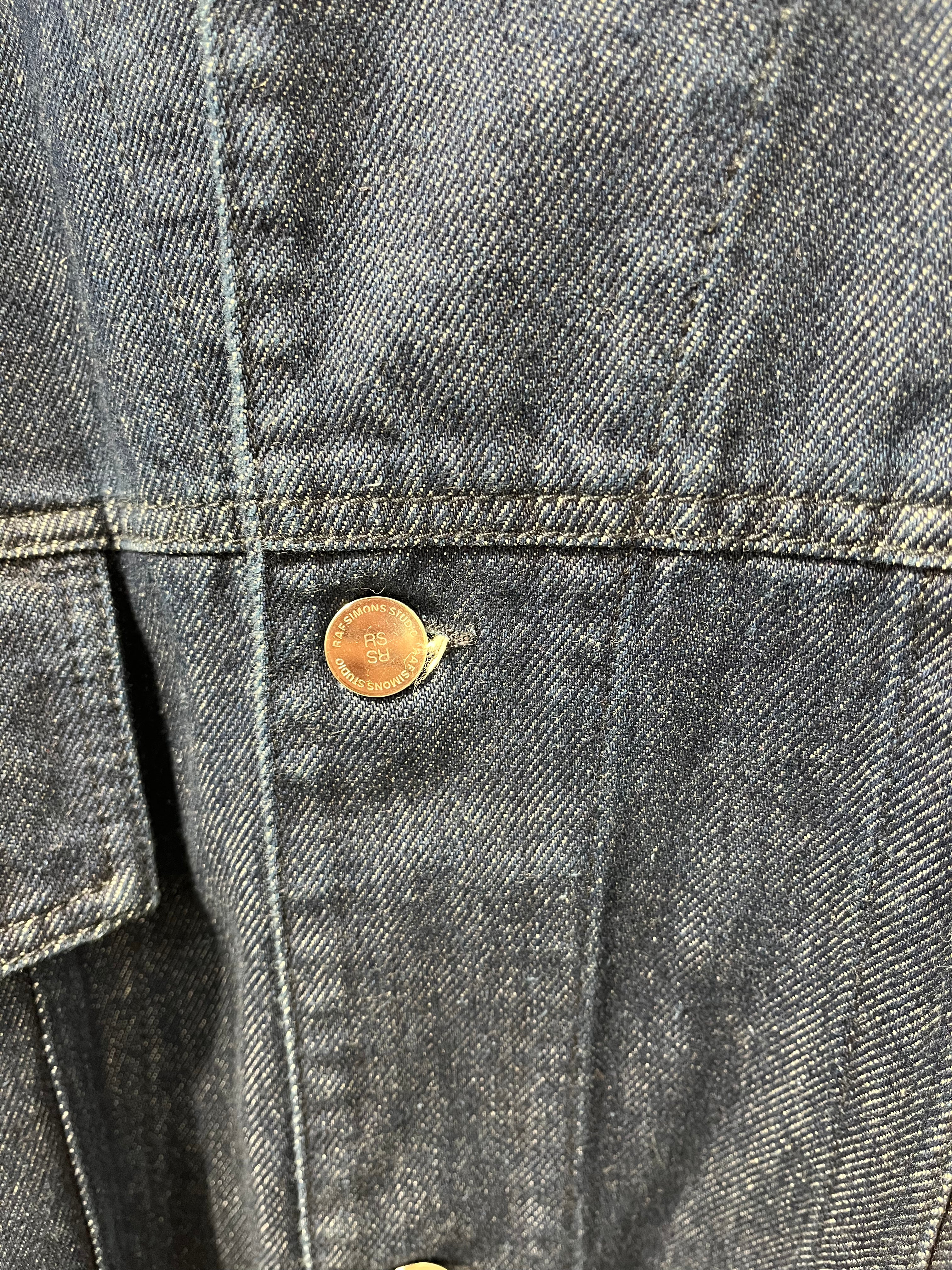 RAF SIMONS/Denim Jkt/L/Denim/BLU/PUNKETTE 2019 JKT view 7