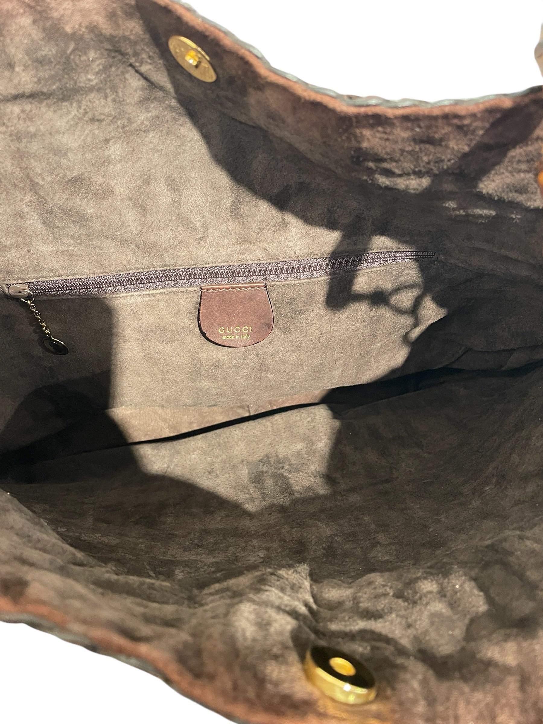 GUCCI/Hand Bag/Leather/BRW/00101661577 view 6
