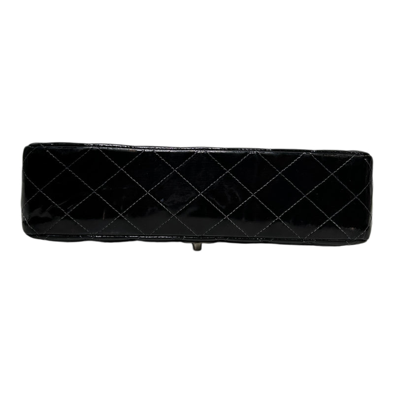 CHANEL/Cross Body Bag/Leather/BLK/