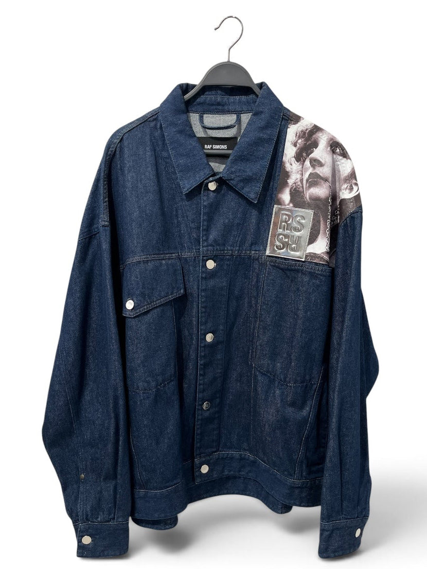 RAF SIMONS/Denim Jkt/L/Denim/BLU/PUNKETTE 2019 JKT view 1