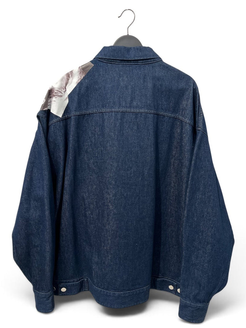 RAF SIMONS/Denim Jkt/L/Denim/BLU/PUNKETTE 2019 JKT view 2
