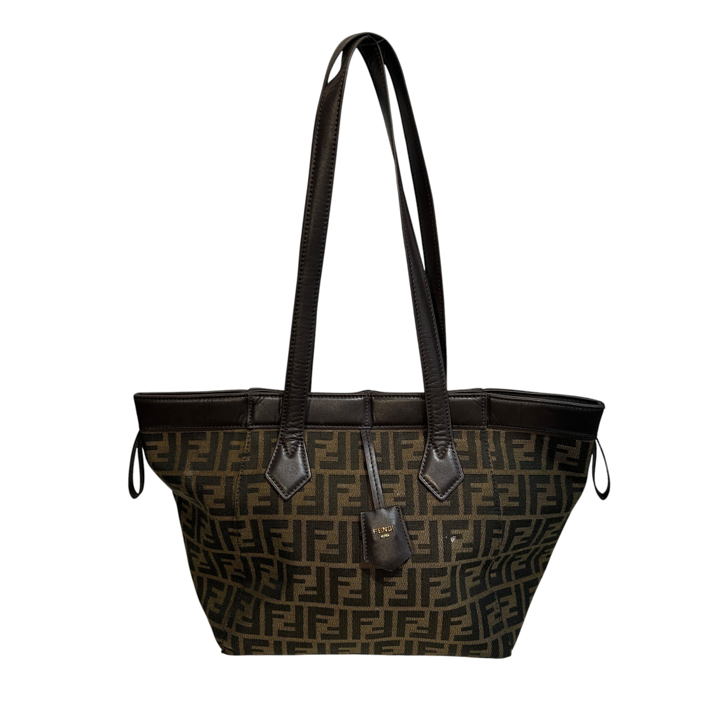 FENDI/Hand Bag/Monogram/BRW/origami tote view 1