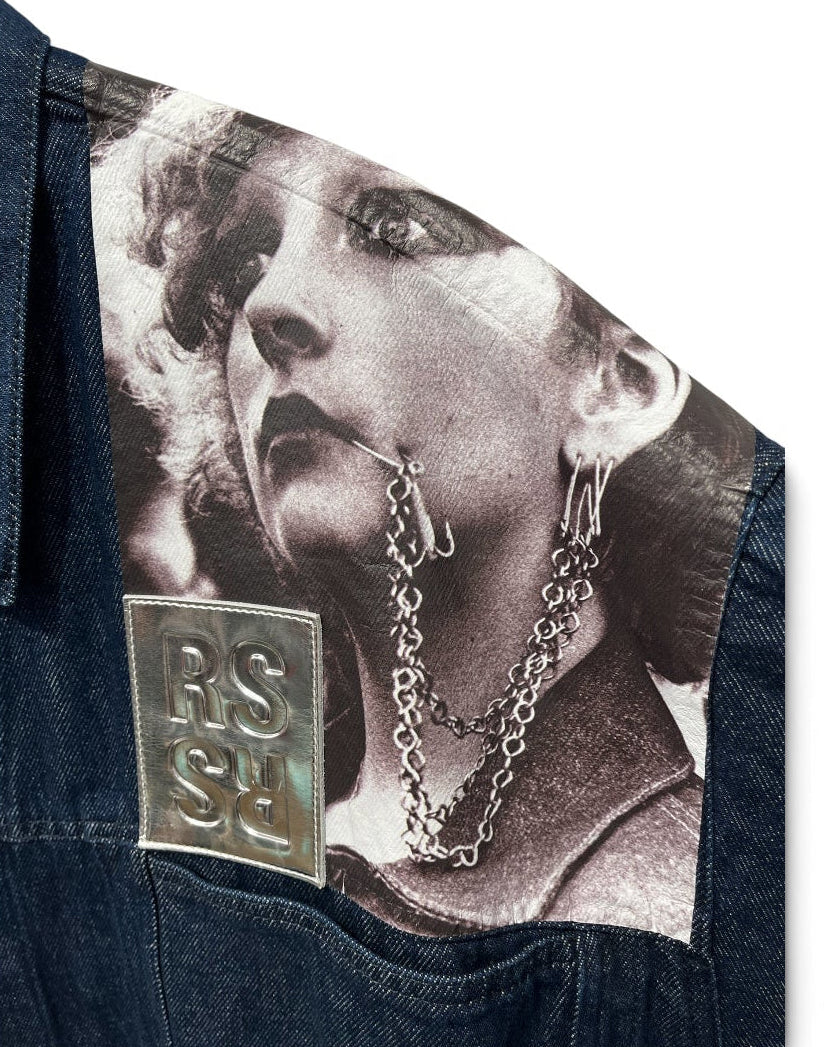 RAF SIMONS/Denim Jkt/L/Denim/BLU/PUNKETTE 2019 JKT view 6