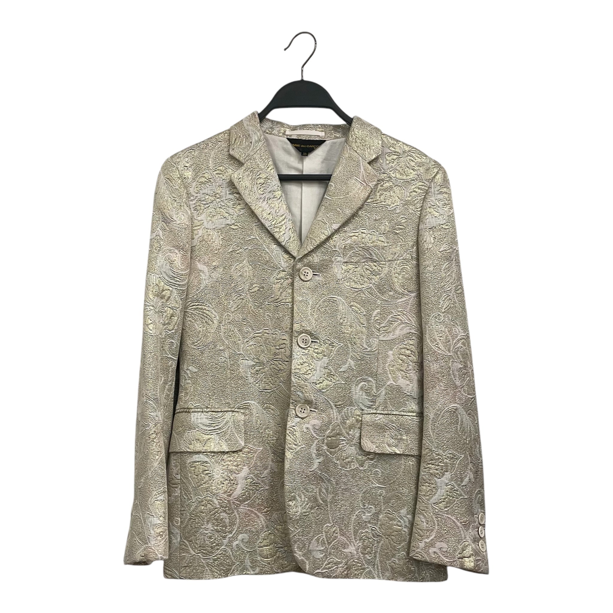 COMME des GARCONS/Tailored Jkt/XS/All Over Print/Cotton/MLT/FLOWER PRINT INSIDE view 1