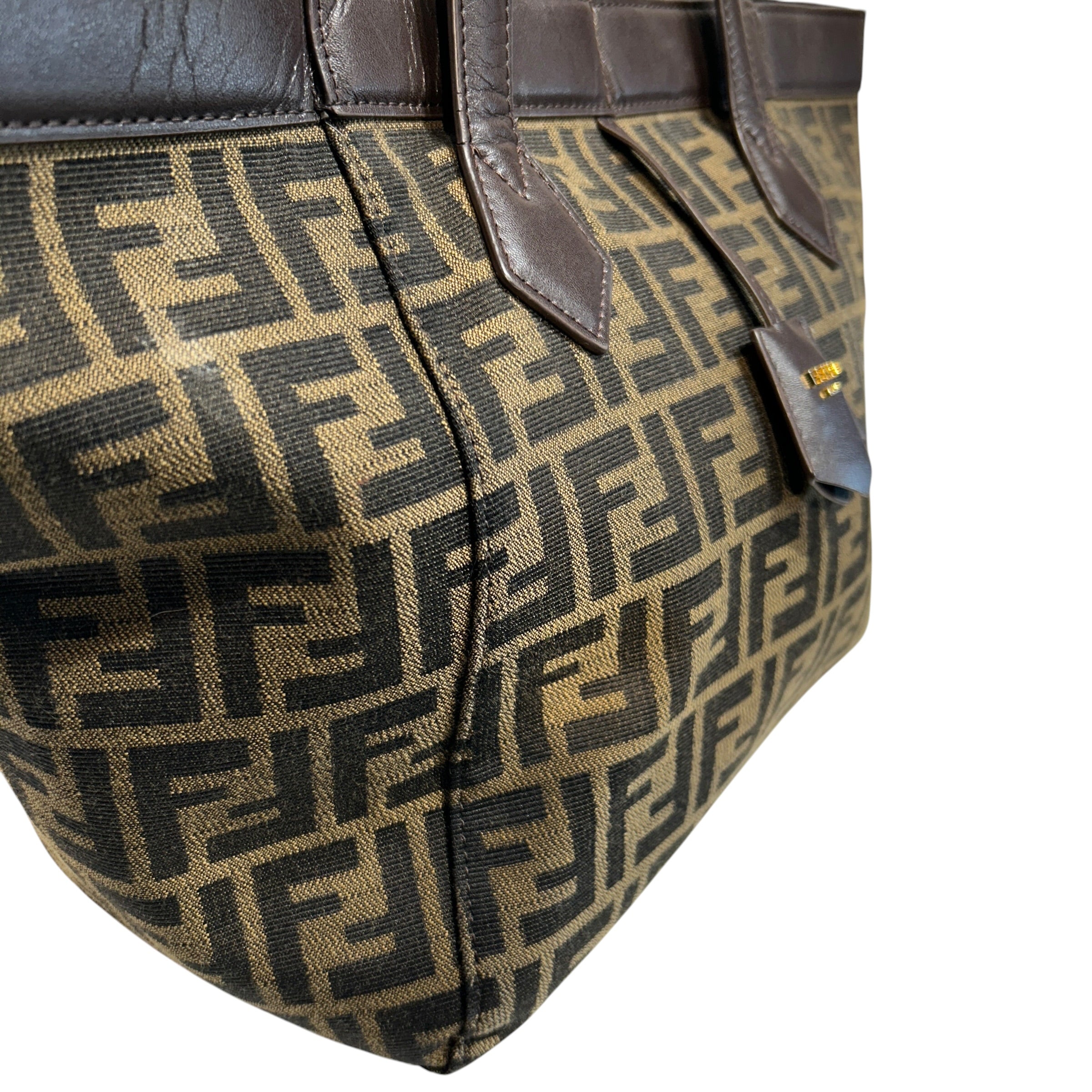 FENDI/Hand Bag/Monogram/BRW/origami tote view 6