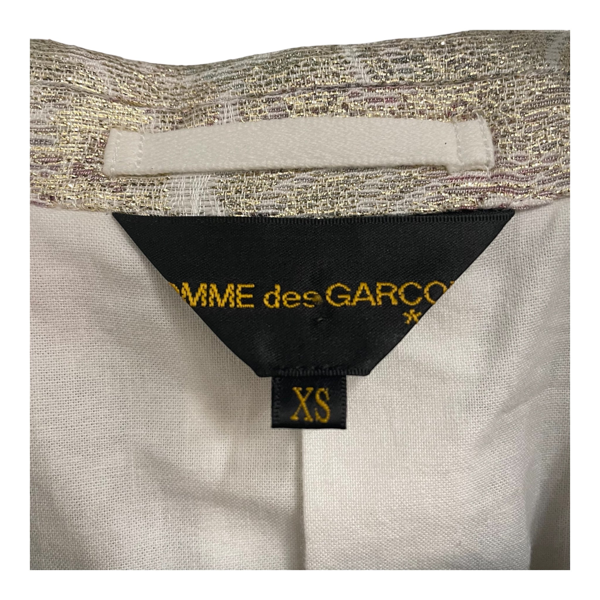 COMME des GARCONS/Tailored Jkt/XS/All Over Print/Cotton/MLT/FLOWER PRINT INSIDE view 3