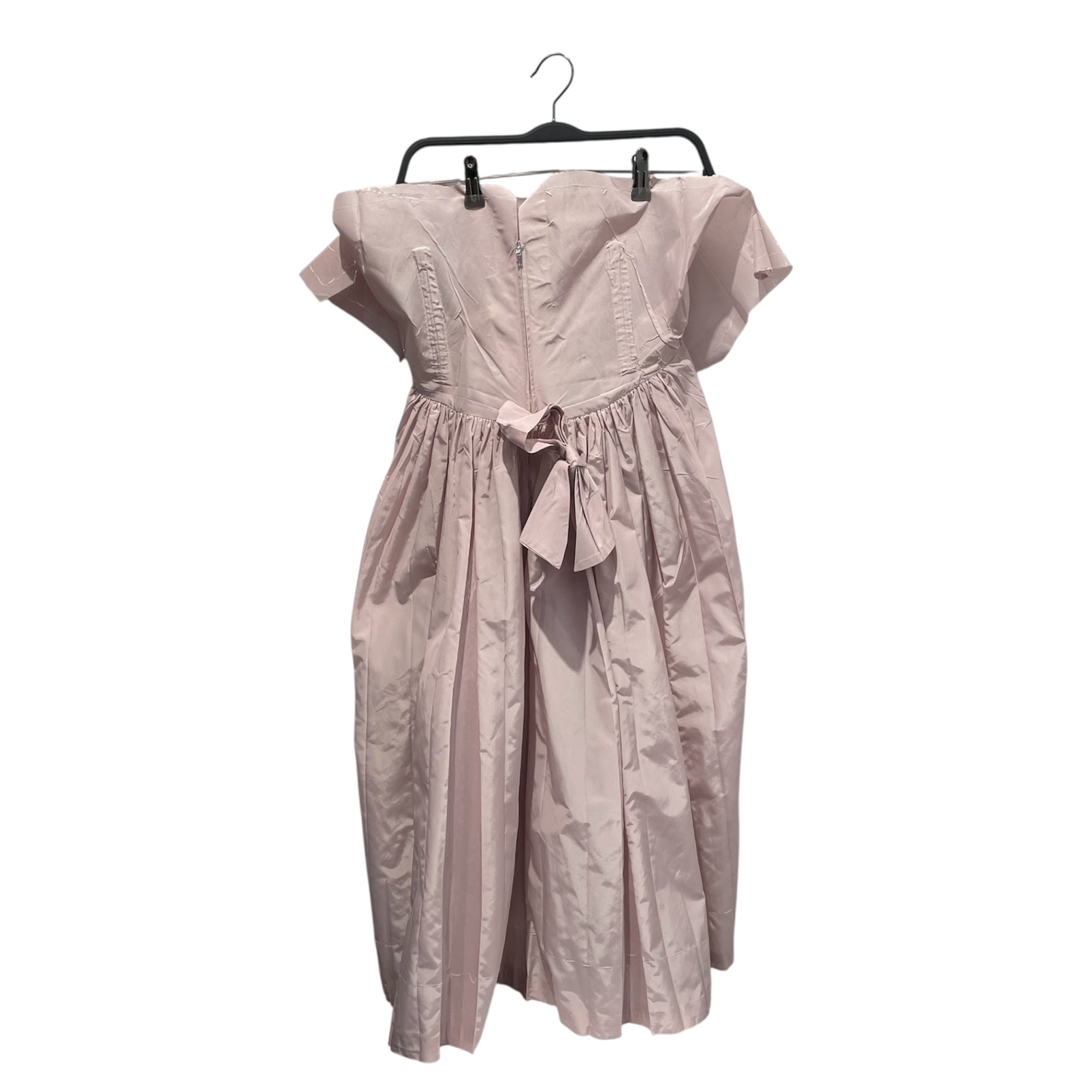 Maison Margiela/Skirt/40/Nylon/PNK/LAMINATED TAFFETA MIDI SKIRT view 2