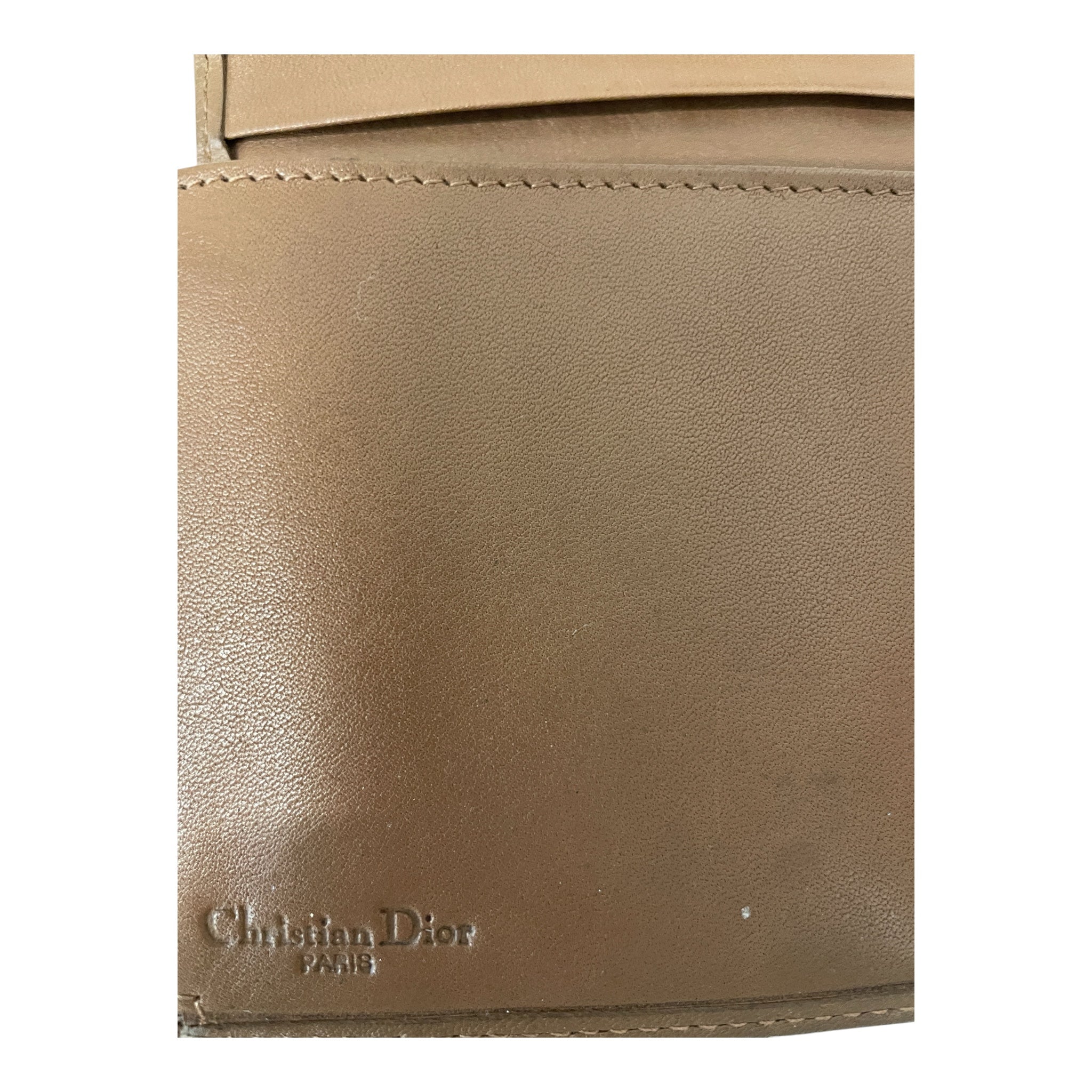 Christian Dior/Long Wallet/Monogram/Cotton/BRW/dior vintrage honeycomb wallet view 3