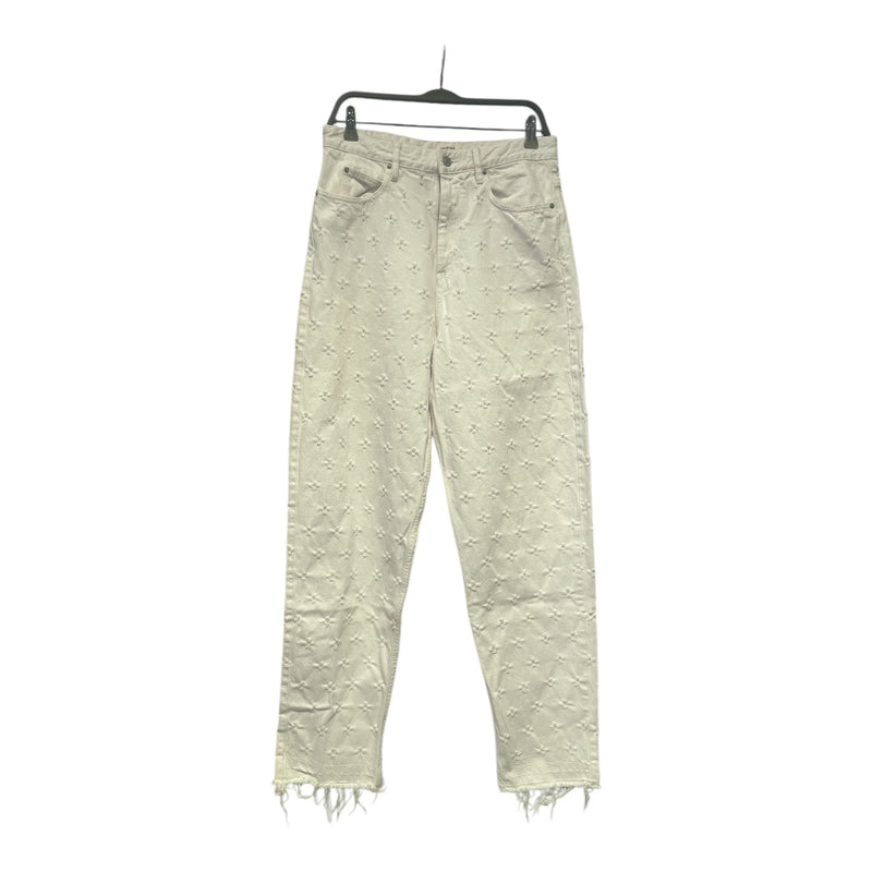 ISABEL MARANT/Straight Pants/40/Denim/WHT/