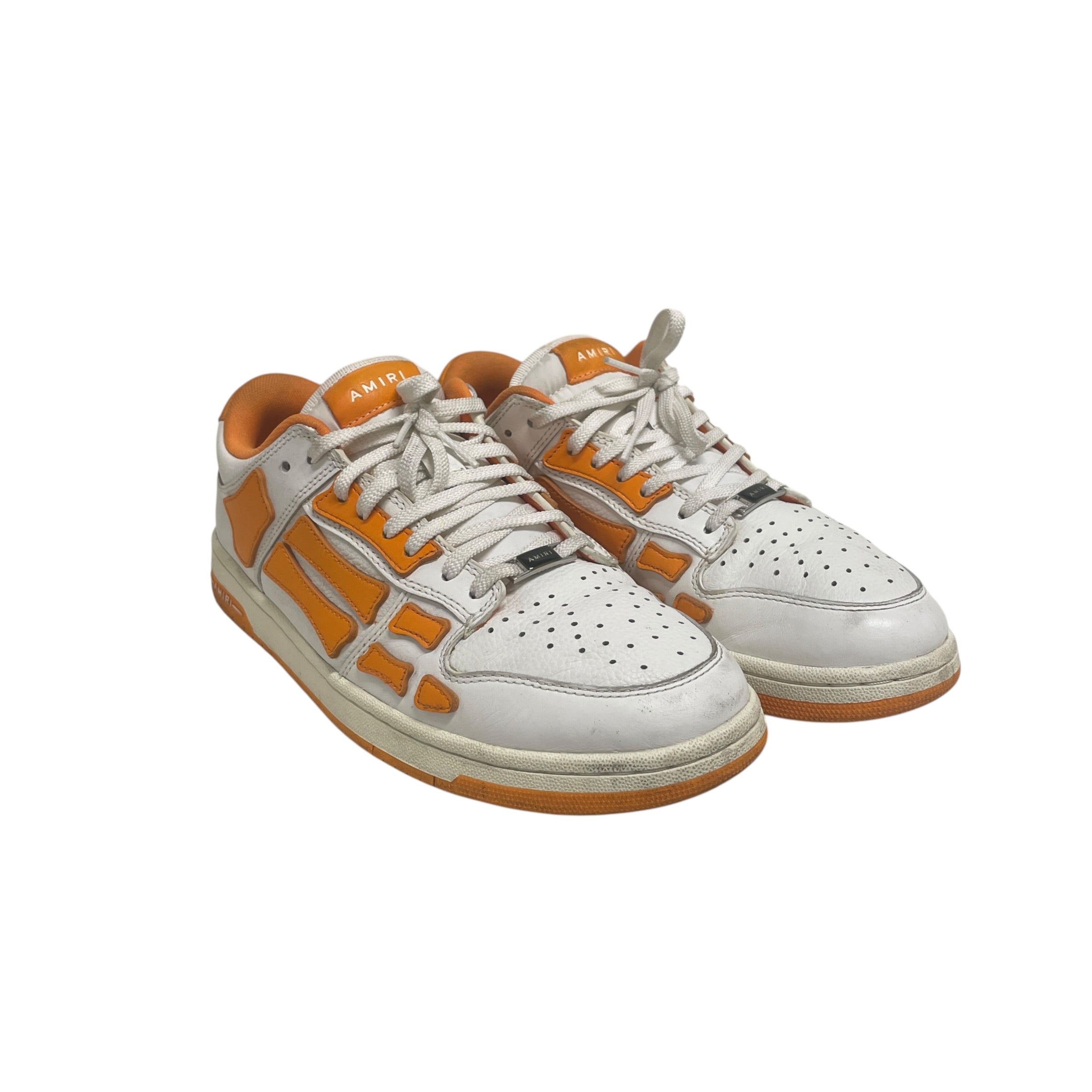 AMIRI/Low-Sneakers/US 10/Cotton/ORN/SKELETON FEET view 1
