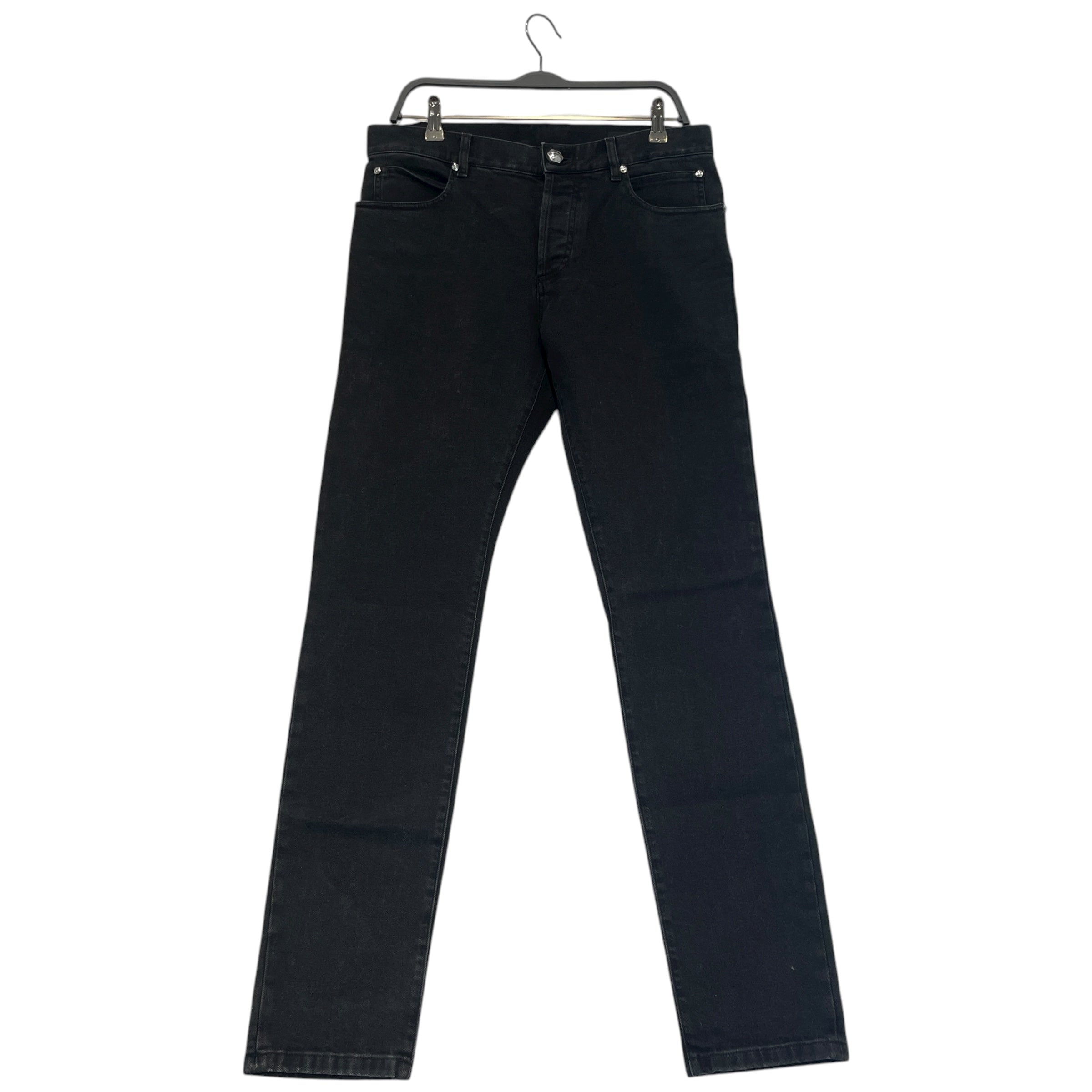 BALMAIN/Skinny Pants/32/Denim/BLK/ view 1