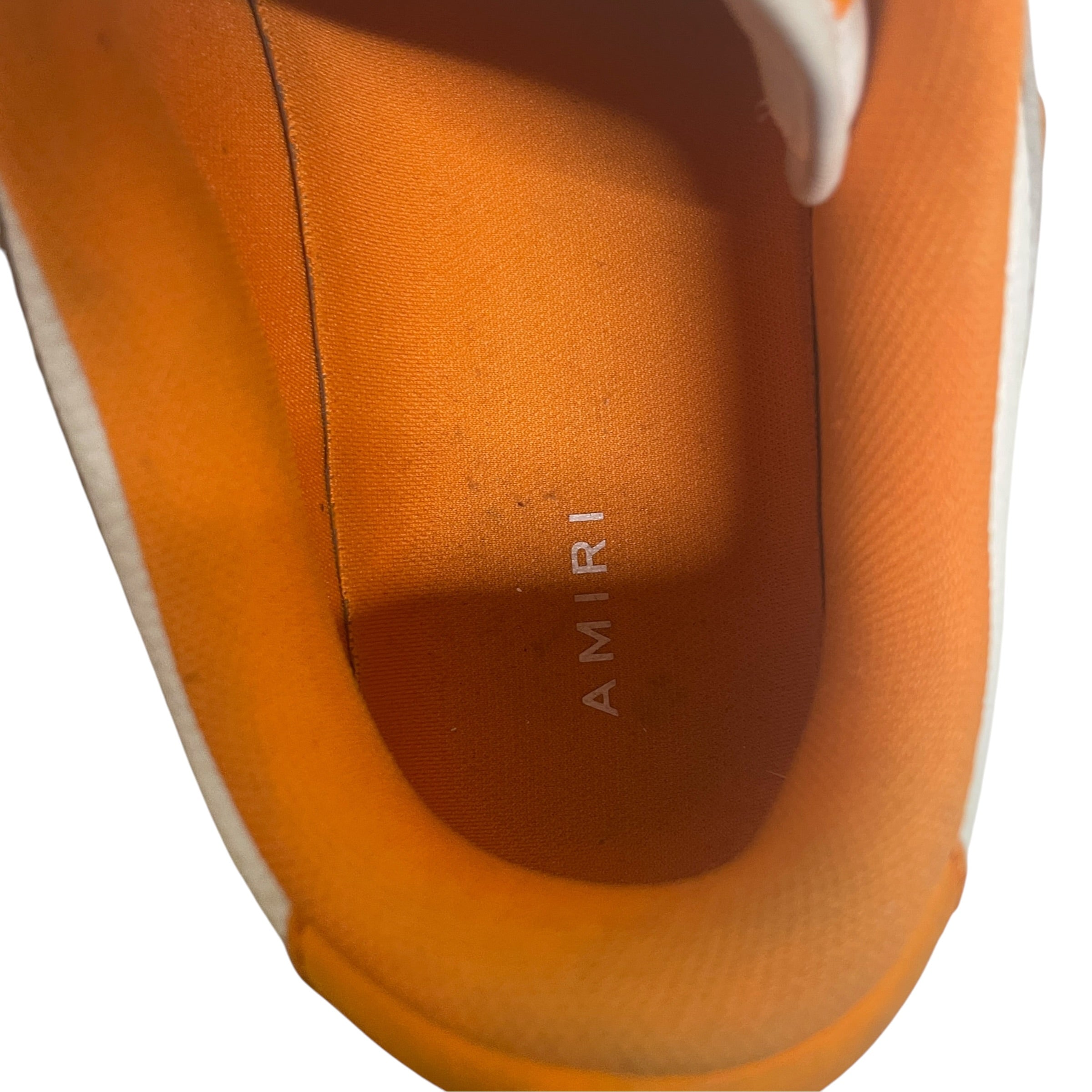 AMIRI/Low-Sneakers/US 10/Cotton/ORN/SKELETON FEET view 3